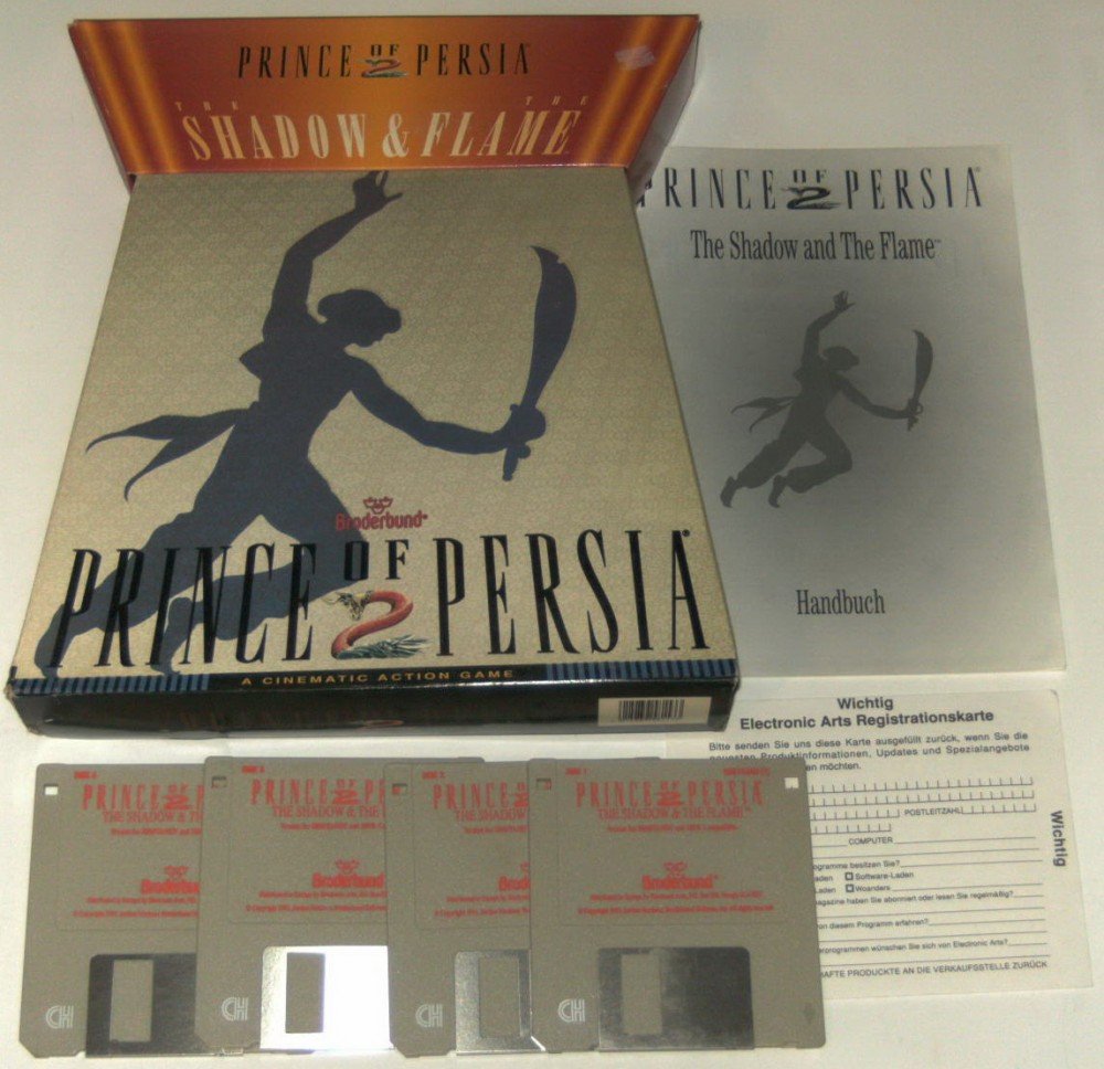 Prince of Persia 2 - Eurobox 3,5 Disk (PC) gebr. Games