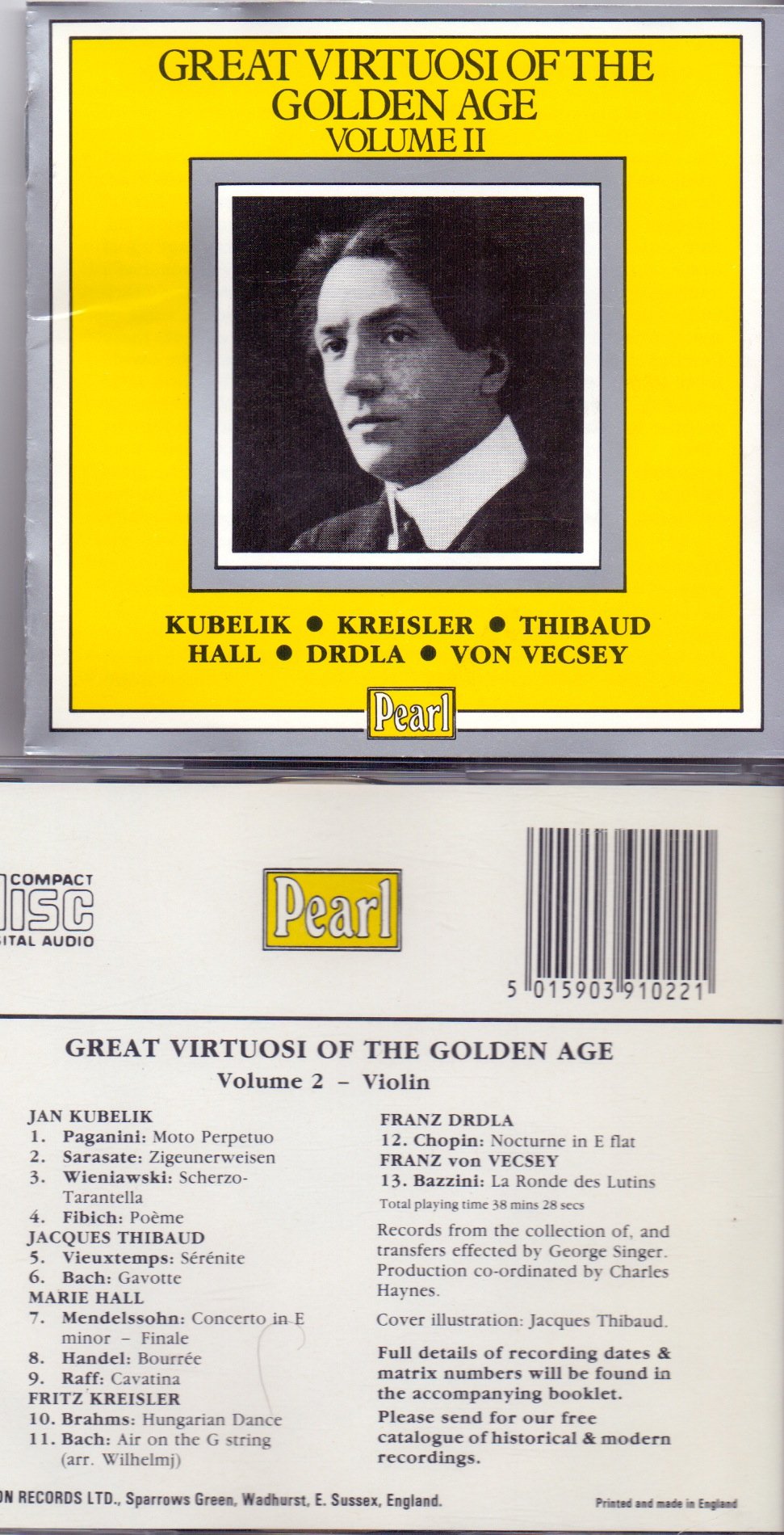 Great Virtuosi of the Golden Age, Vol. 2 Music