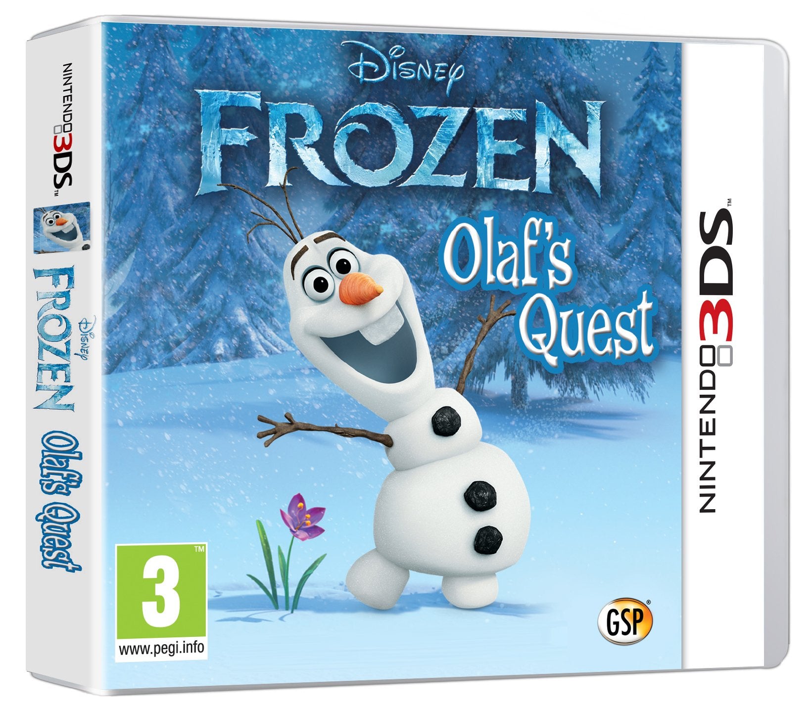 Disney Frozen Olafs Quest Game 3DS game