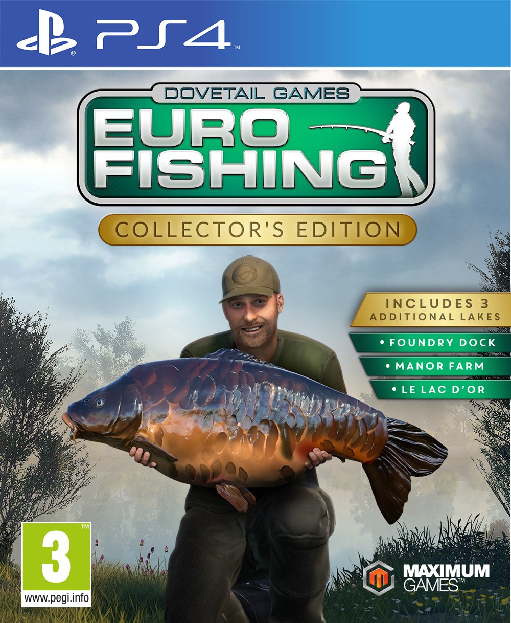 Euro Fishing (Collector's Edition) (PS4) (New) PlayStation 4