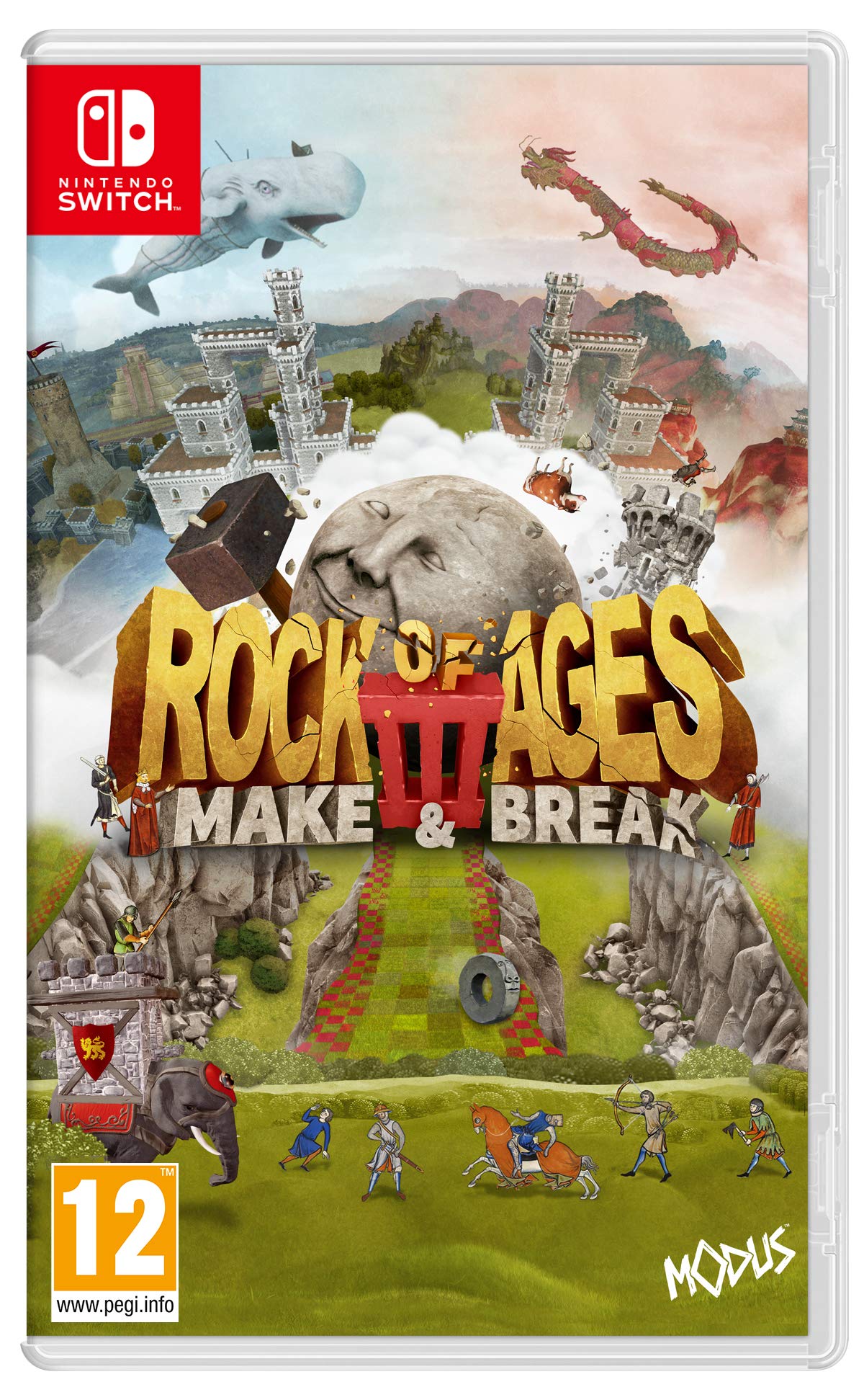 Justforgames Rock of Age 3 Make & Break, Schalter Other software