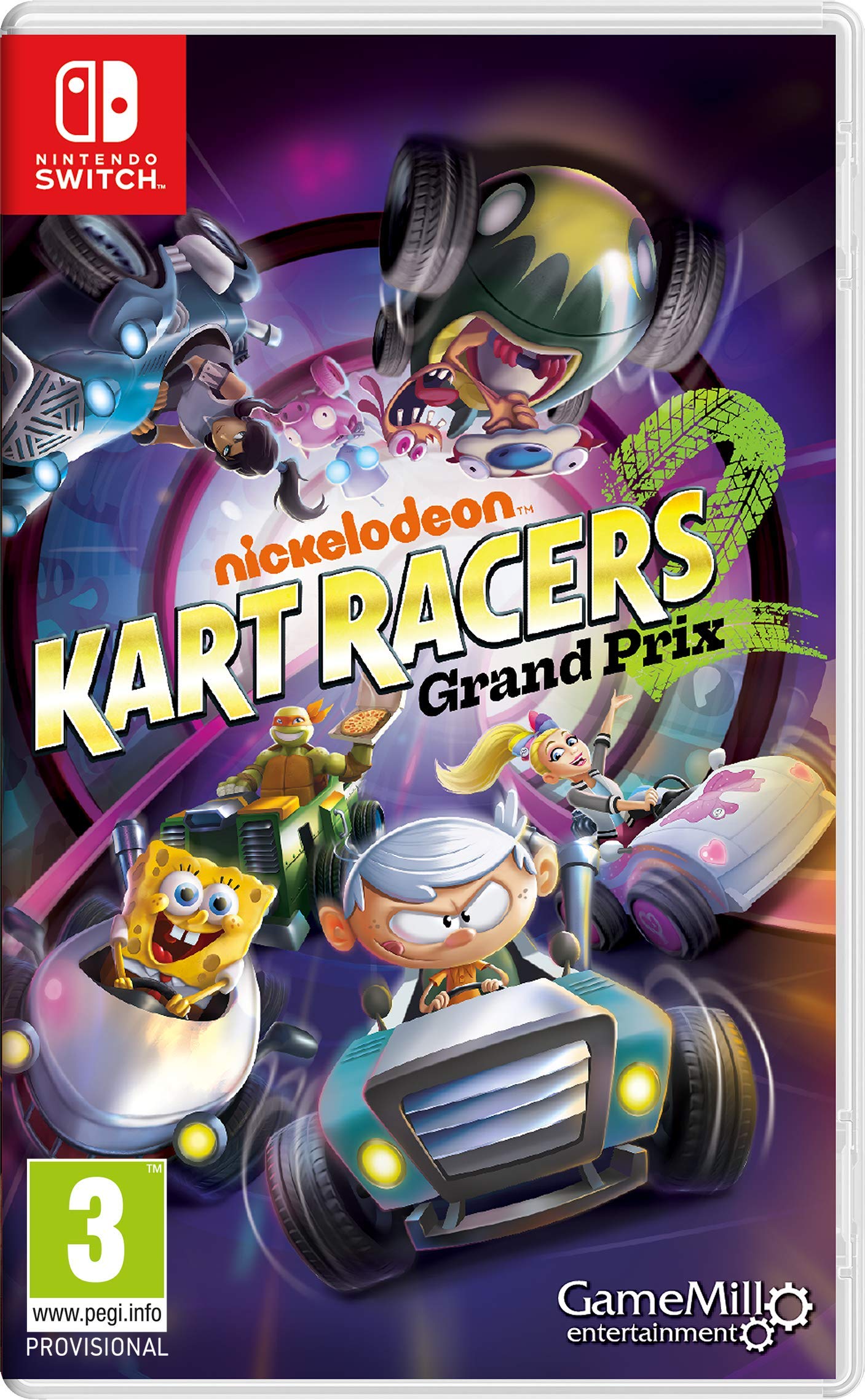 JustForGames NICKELODEON KART RACERS 2 GRAND PRIX - SWITCH Nintendo Switch