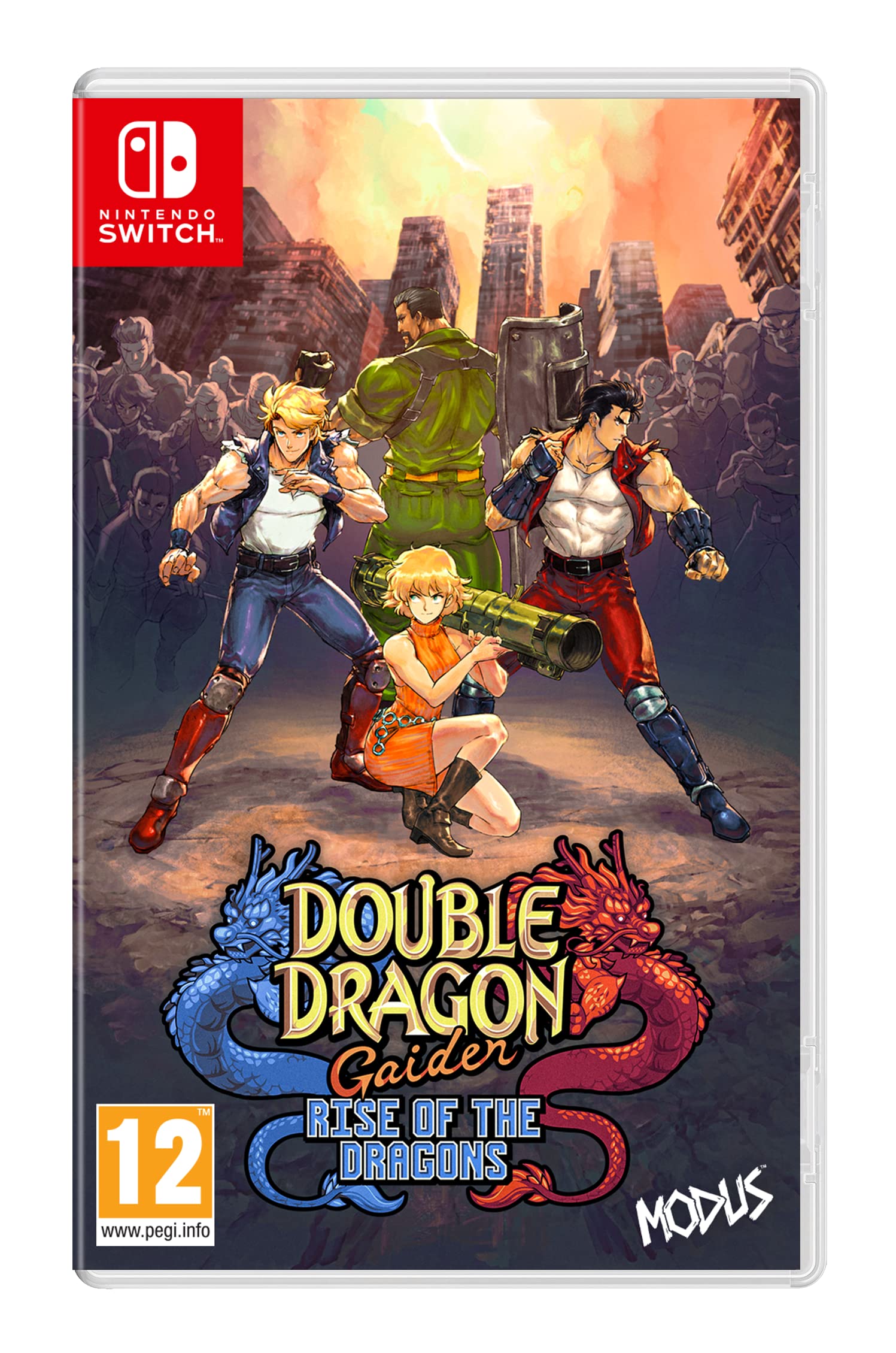 Videogioco Maximum Games Double Dragon Gaiden Rise of the Dragons Nintendo Switch
