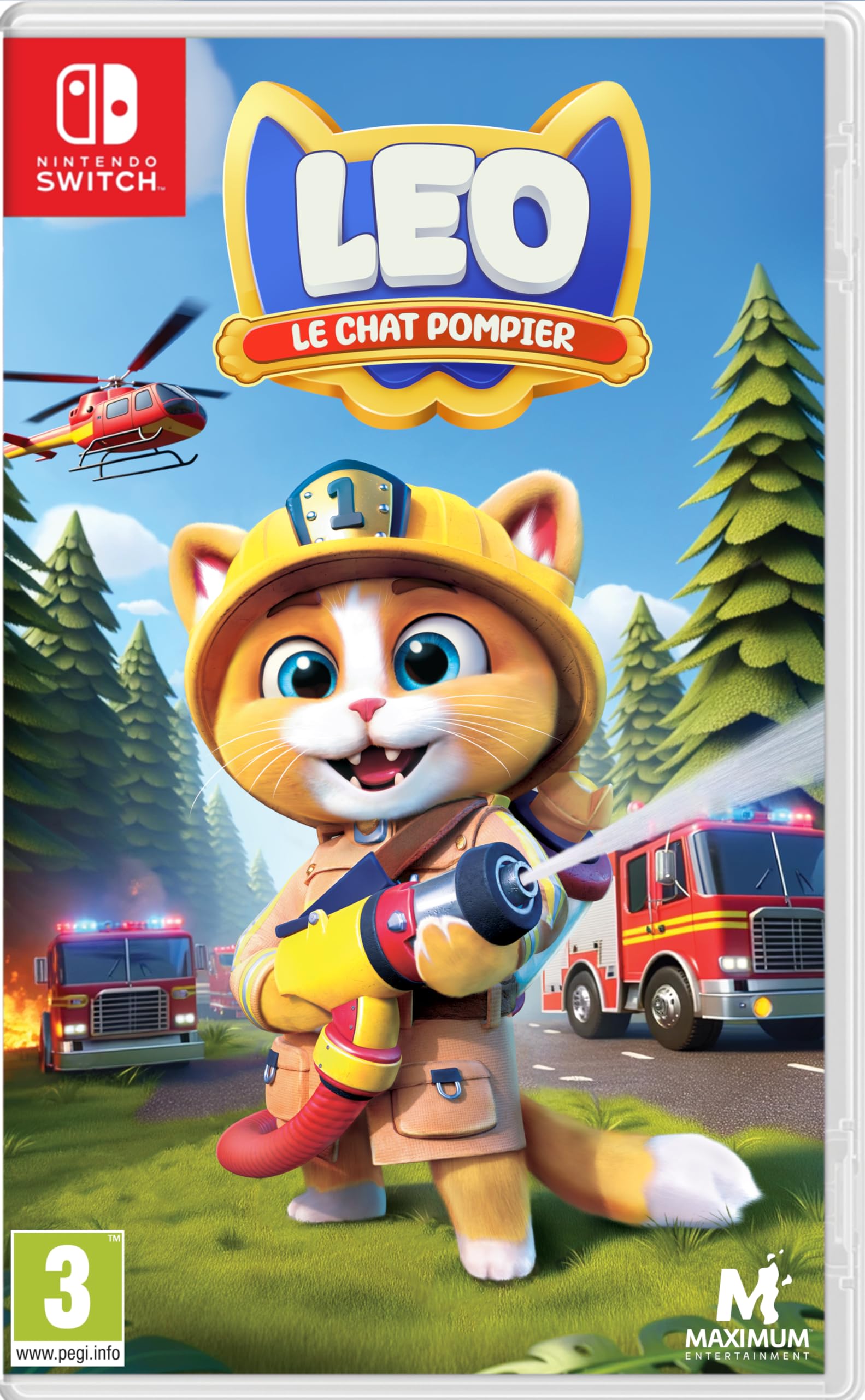 Just For Games Videospiel für Switch Leo: Le Chat Pompier - Marke EAN: 5016488141451 Nintendo Switch