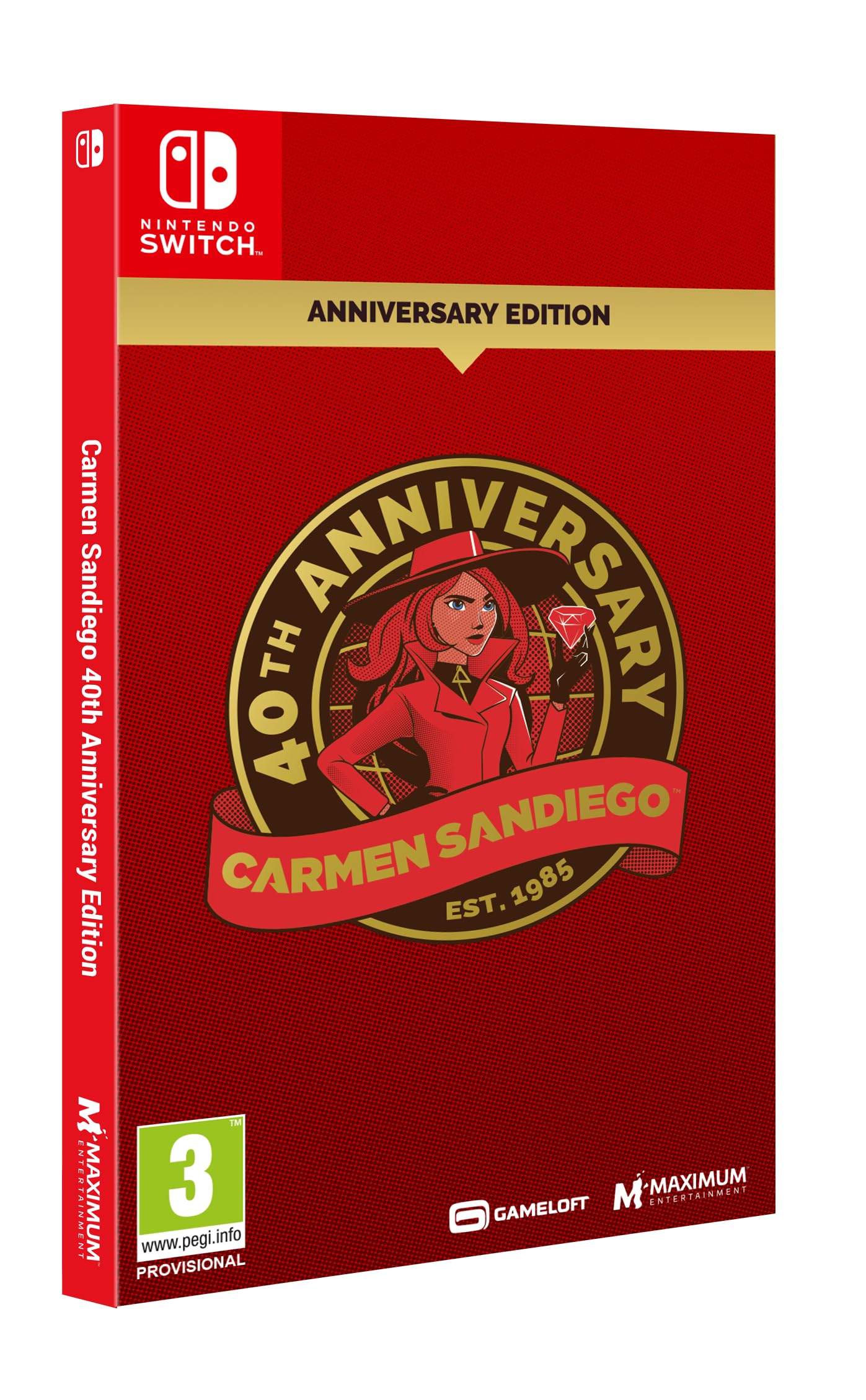 Carmen Sandiego 40th Anniversary Edition Nintendo Switch game