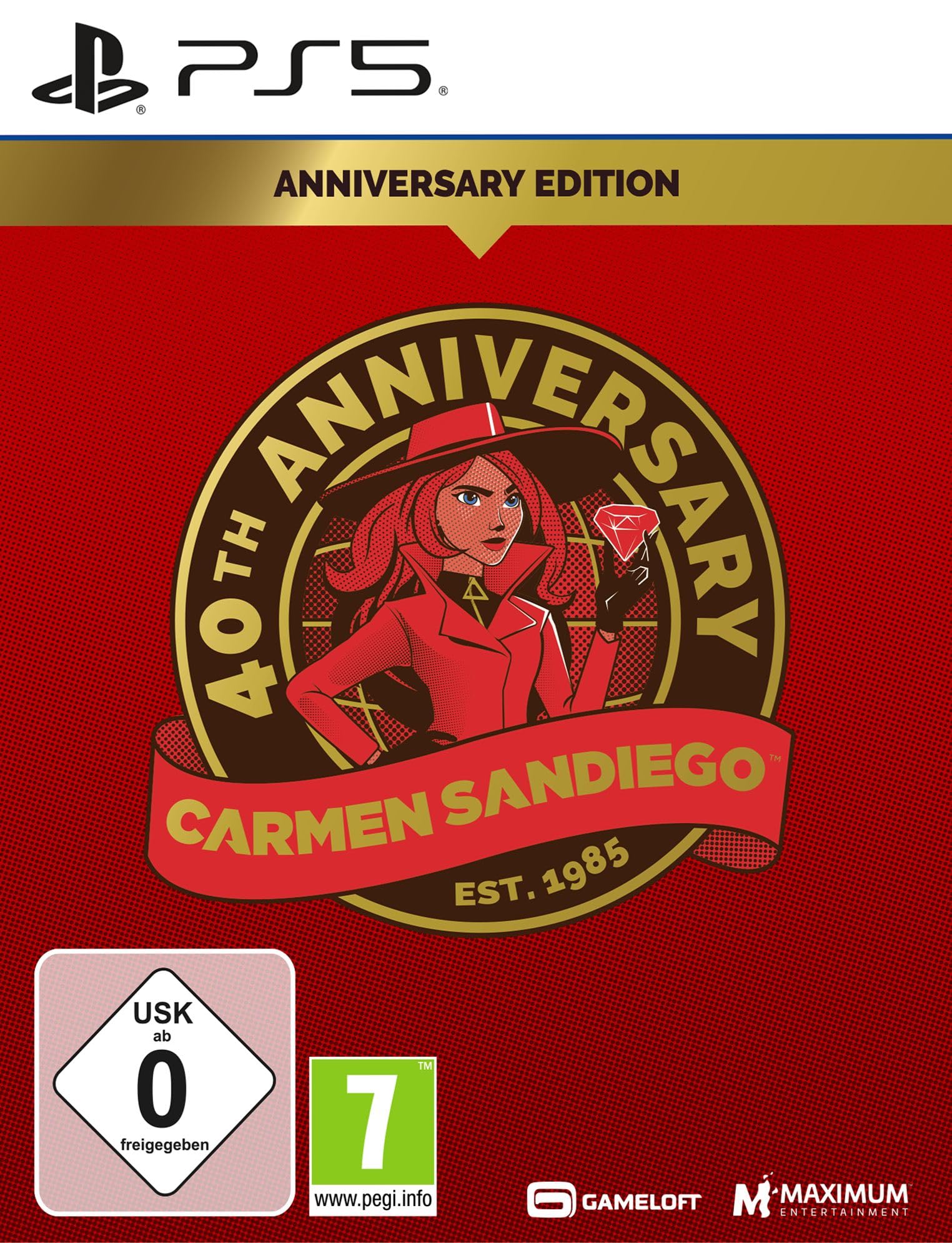 Carmen Sandiego,1 PS5-Blu-ray Disc (40th Anniversary Edition): Für PlayStation 5