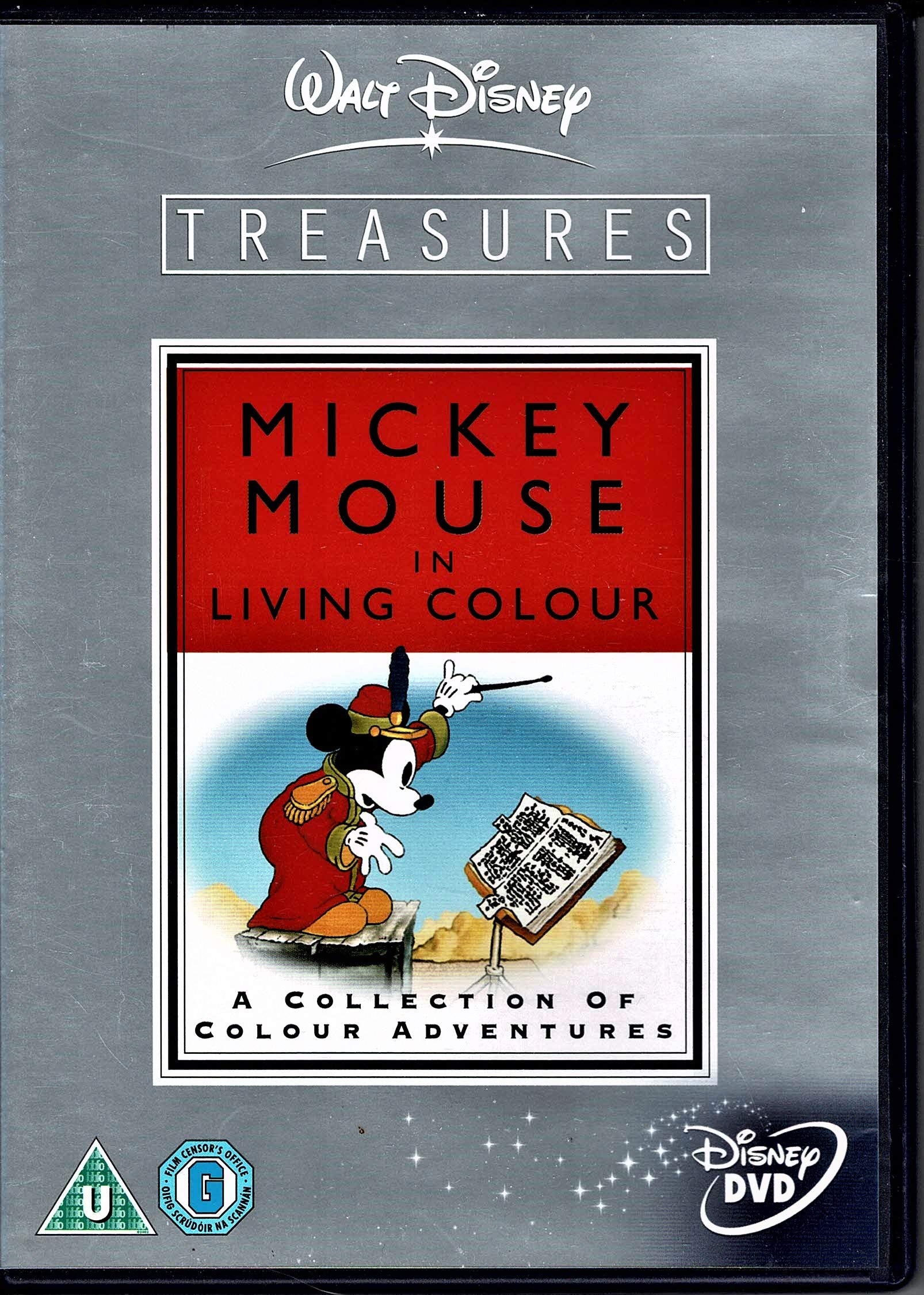 Walt Disney Treasures: Mickey In Living Colour Films