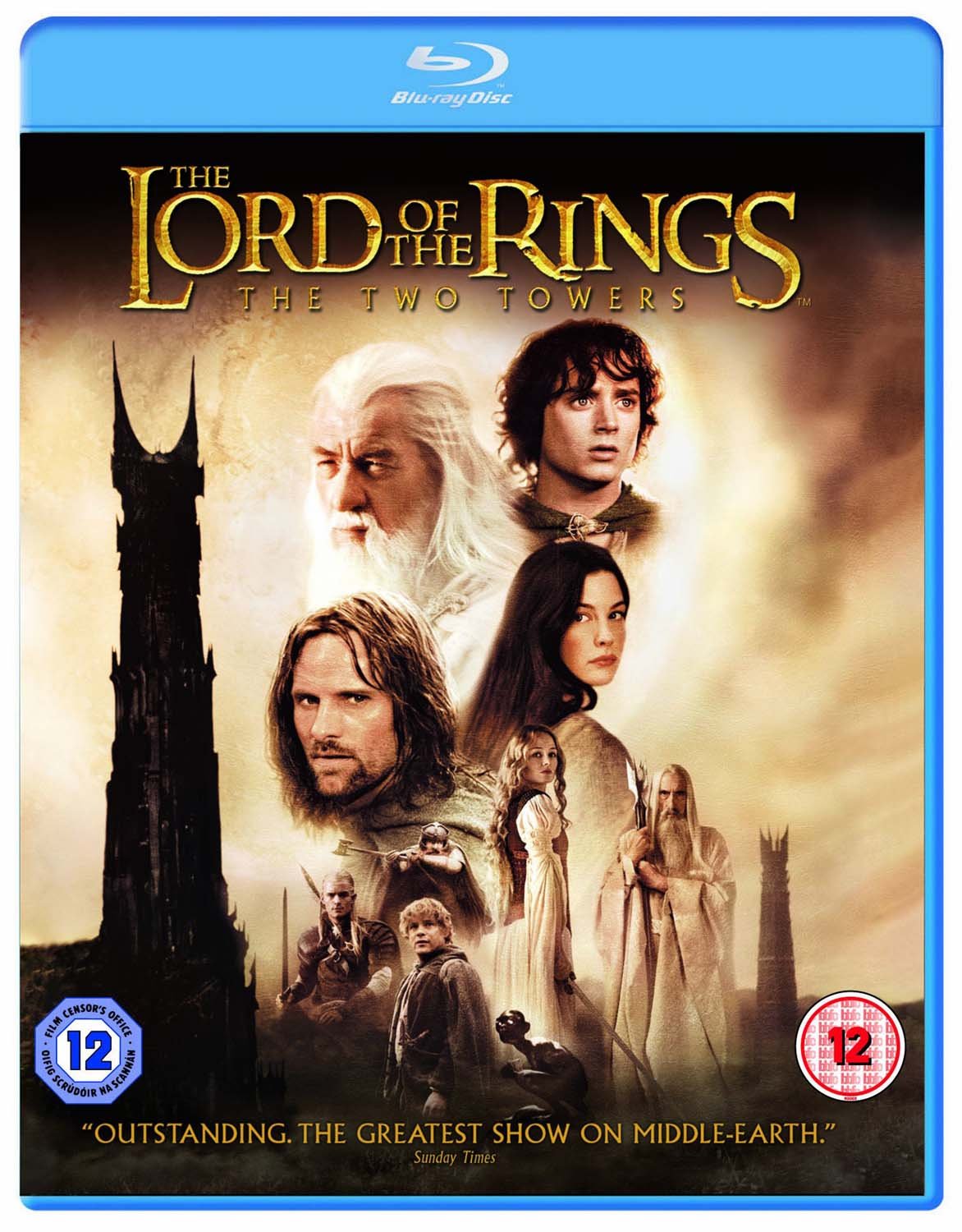 Lord of Rings-The Two Towers dvd