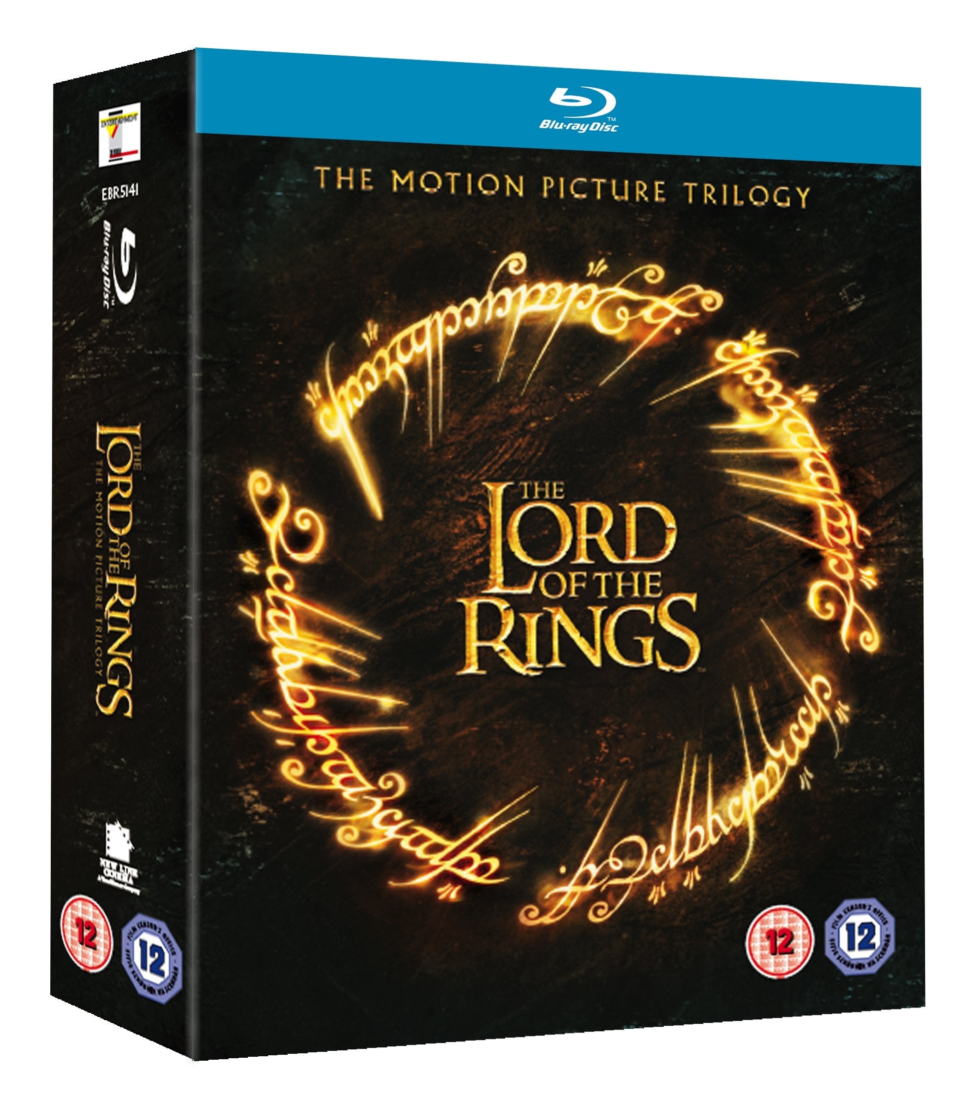 The Lord Of The Rings Trilogy Box Set Blu-Ray Films