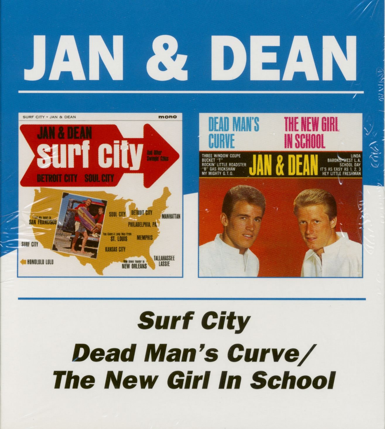 Surf City/Dead Man's Curve / New Girl in School cd