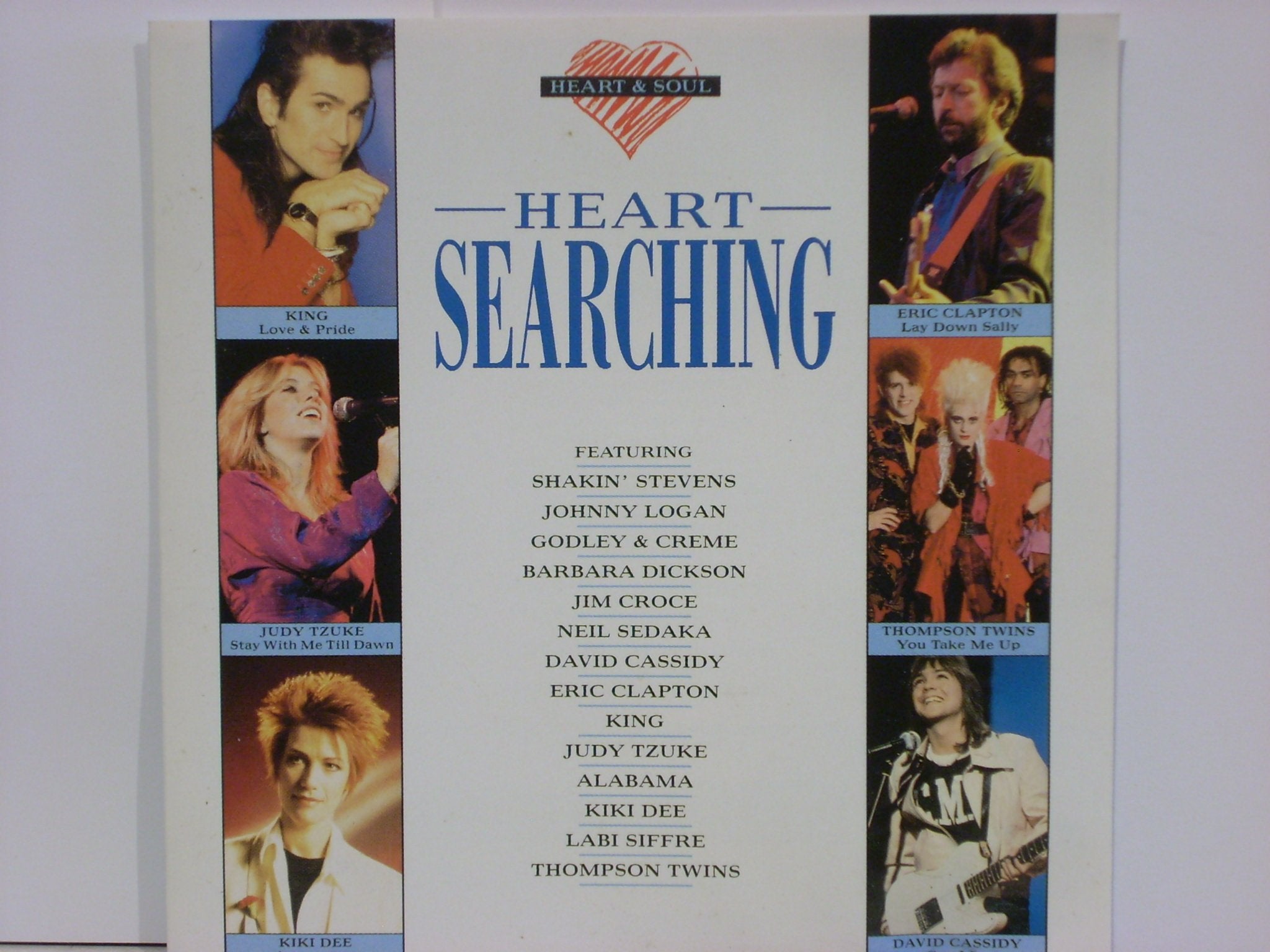 HEART SEARCHING. RARE 1989 FRENCH IMPORT 14 TRACK CD ALBUM Music