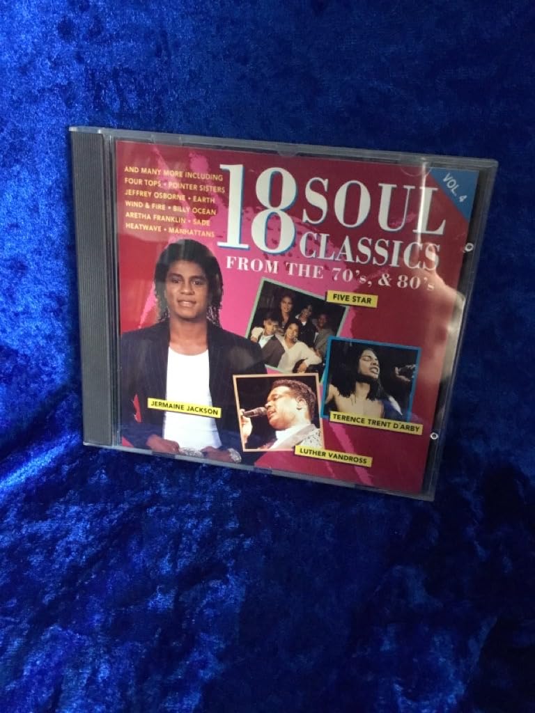Four Tops, Terence Trent D'Arby, Pointer Sisters, Aretha Franklin, Sade.. Funk, R&B & Soul