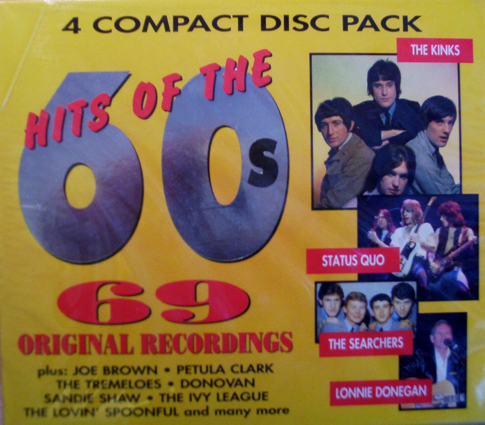 Hits of the 60's - 72 Original Recordings Pop