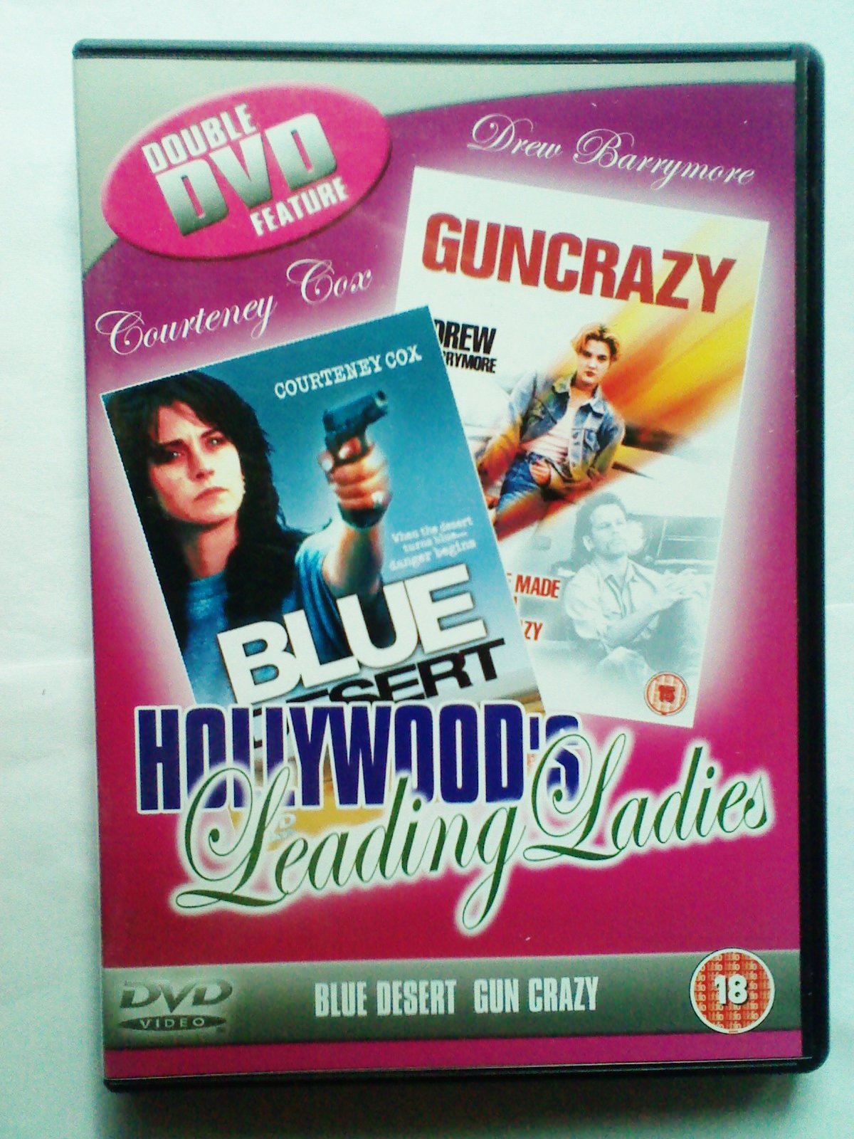 Blue Desert & Gun Crazy - Drew Barrymore / Courtney Cox Movies