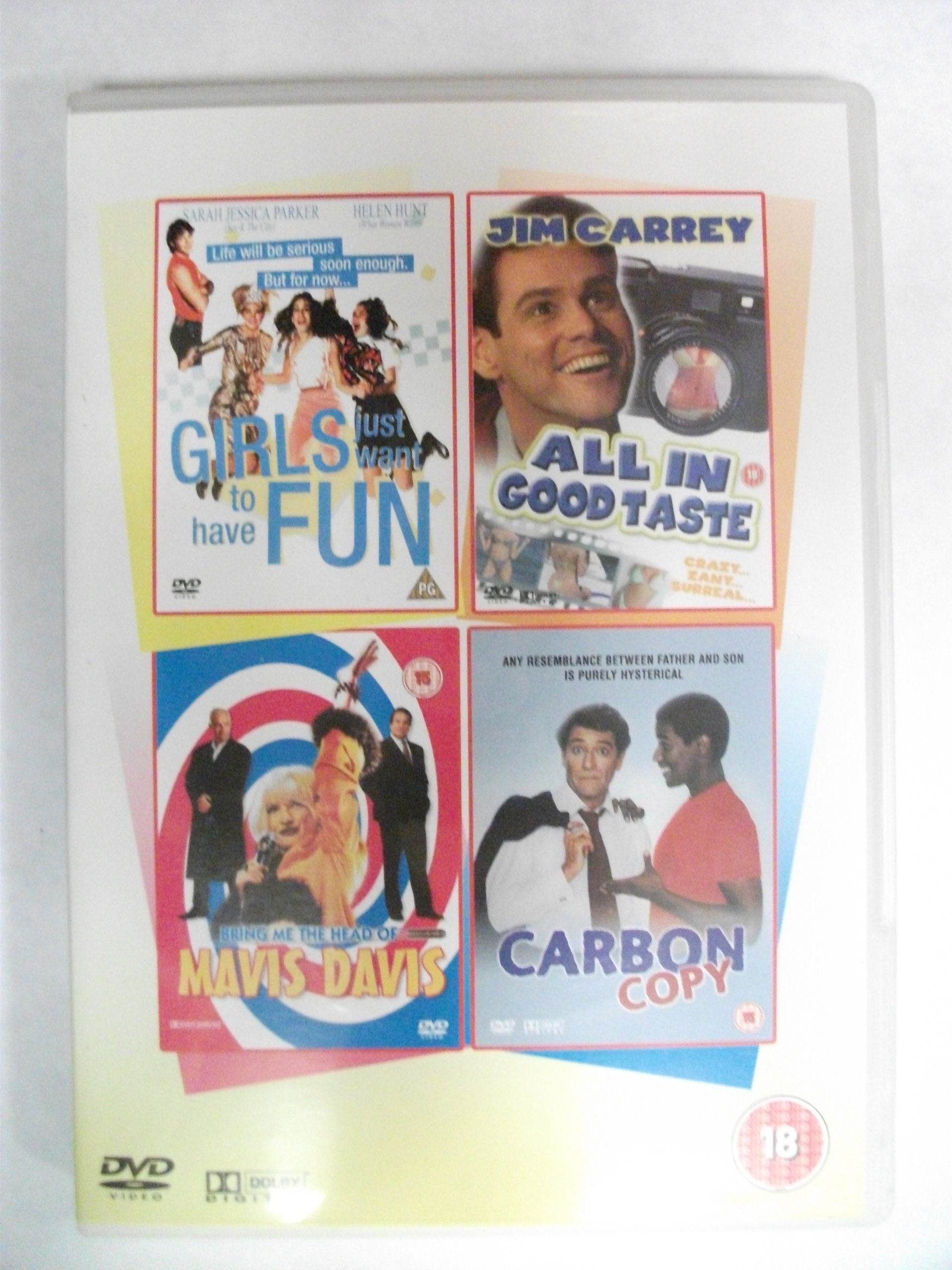 Girls Just Want To Have Fun / All In Good Taste / Bring Me The Head Of Mavis Davis / Carbon Copy (DVD) Movies