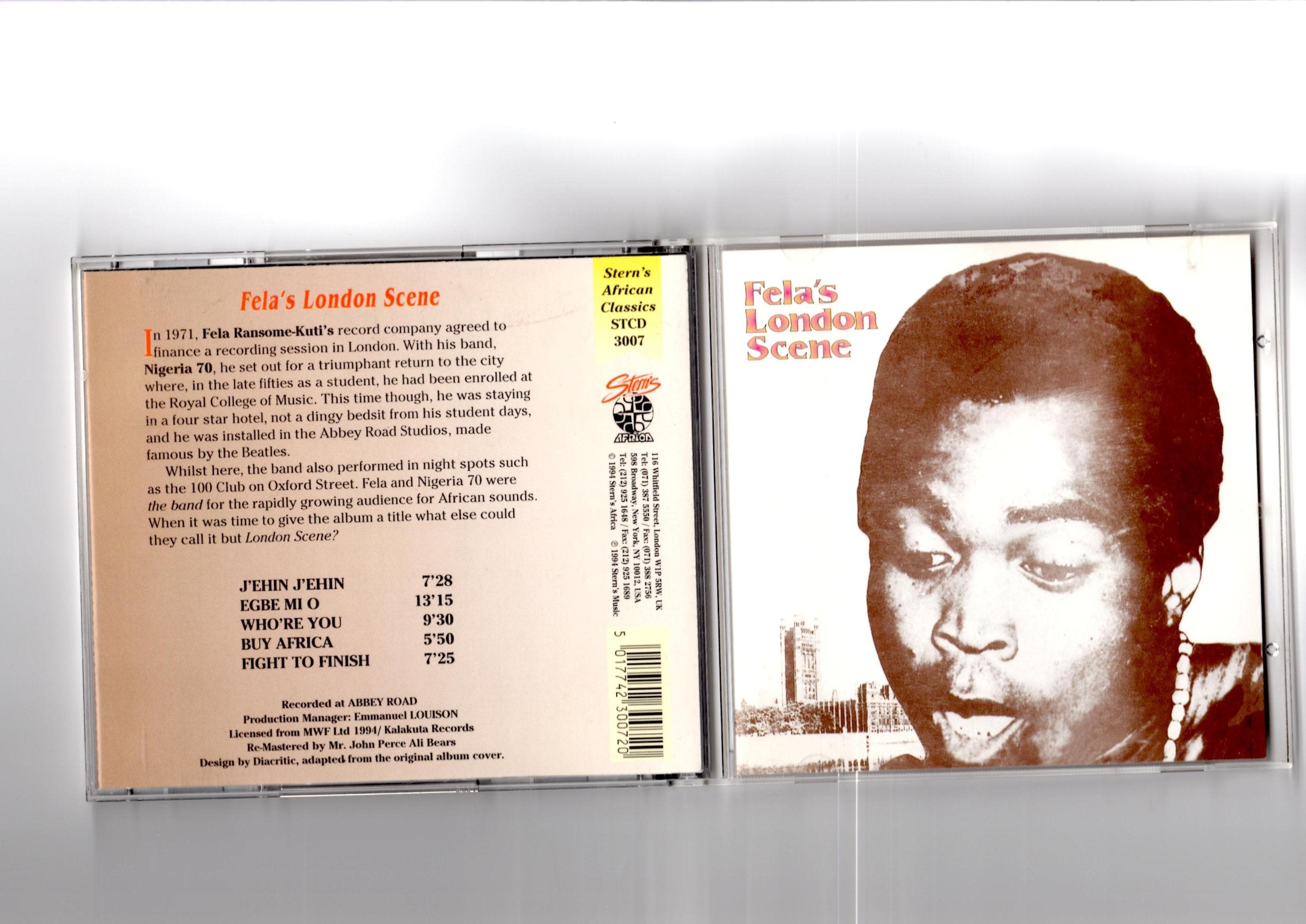 Fela'S London Scene Country & Folk