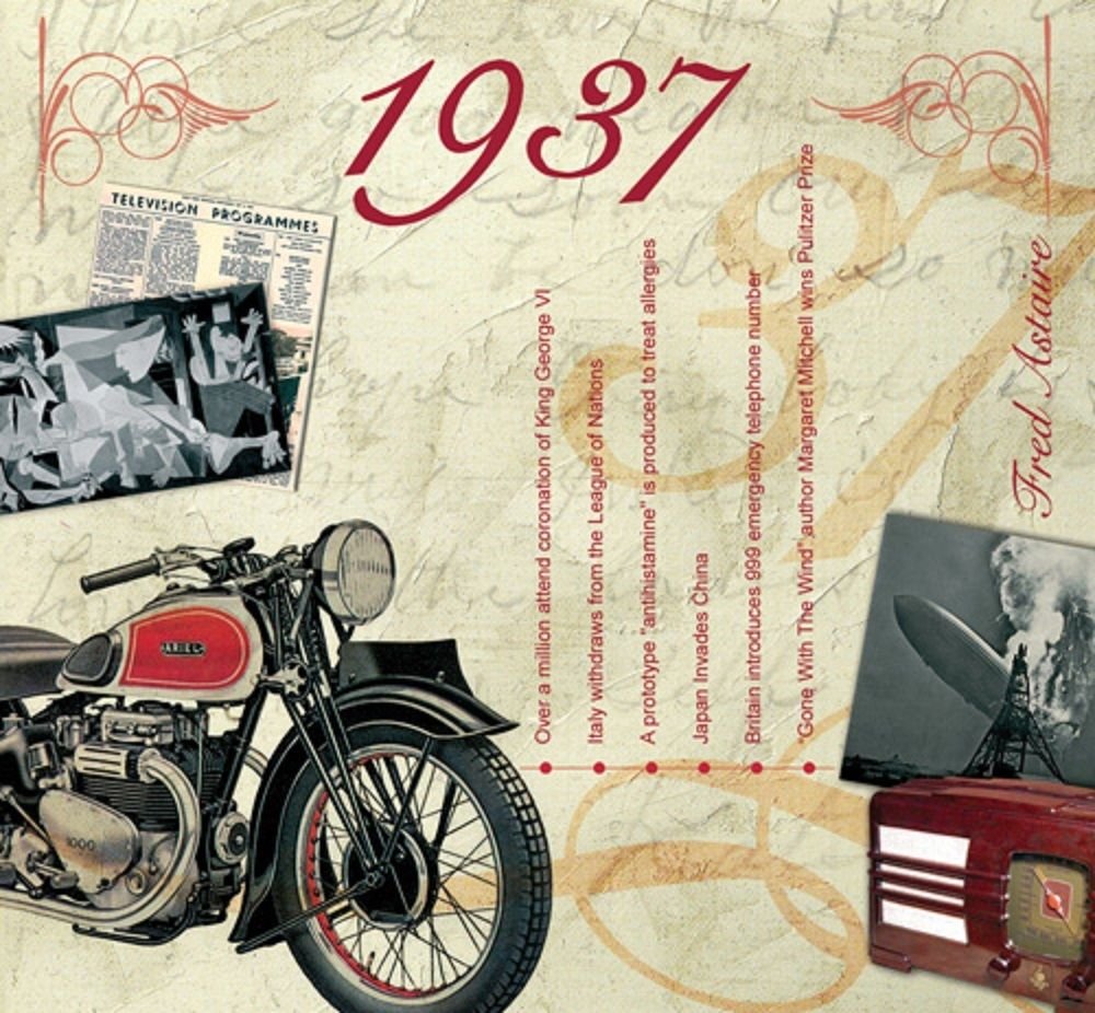 Jahrgangsmusik CD 1937 Music