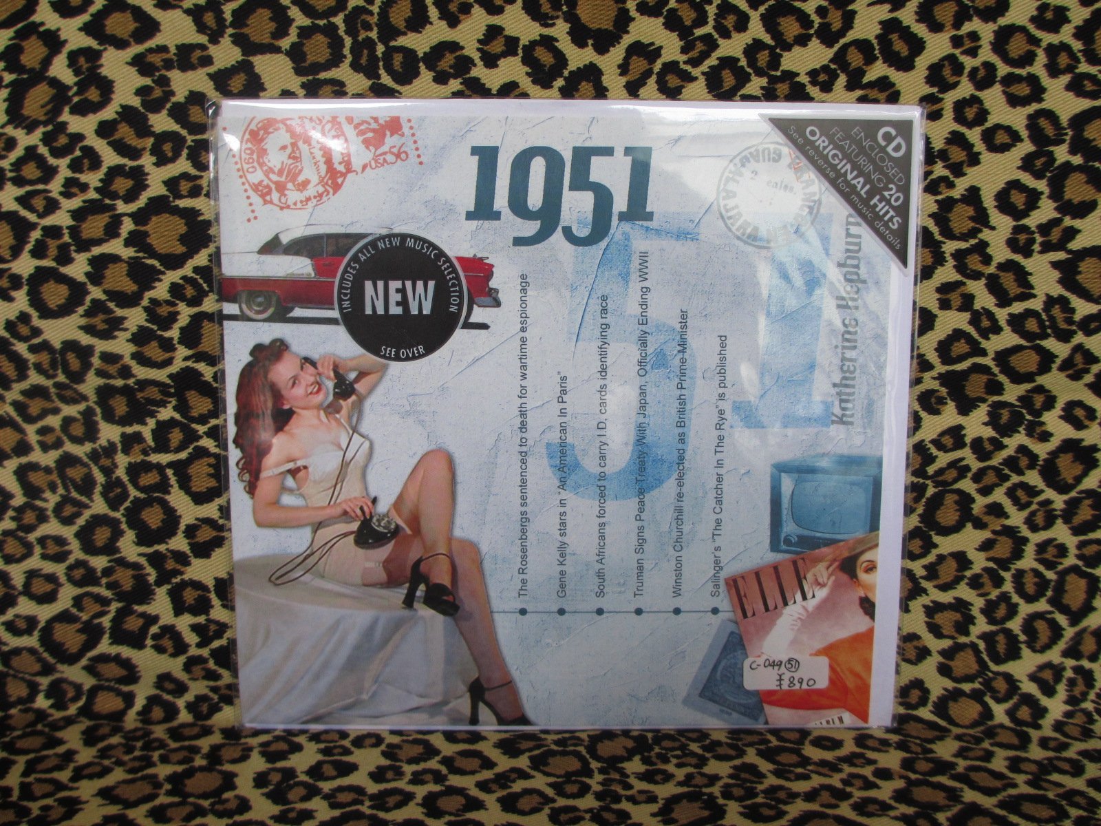 Jahrgangsmusik-CD 1951 Music