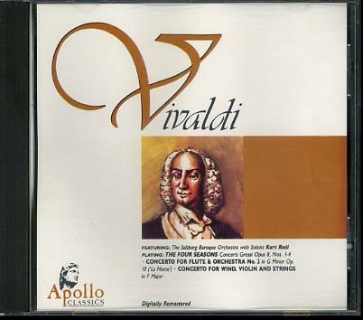 Vivaldi - The Four Seasons; Concerto for Flute & Orchestra; Concerto for Wind, Violin & Strings Music