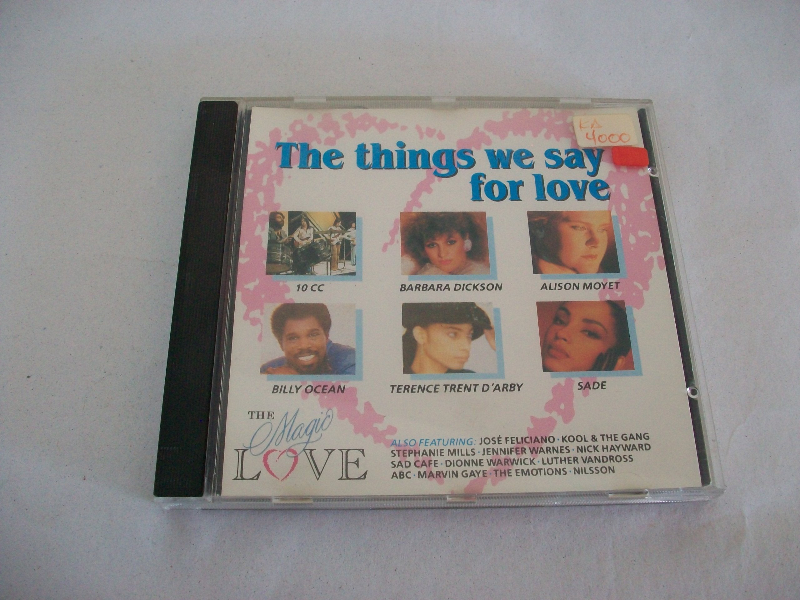 The Things we say for love Music