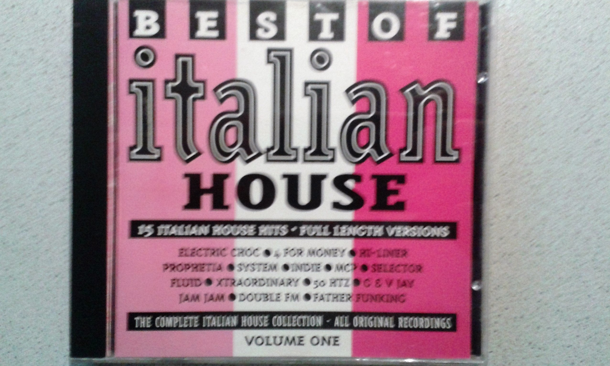 Best of Italian House Volume One Music