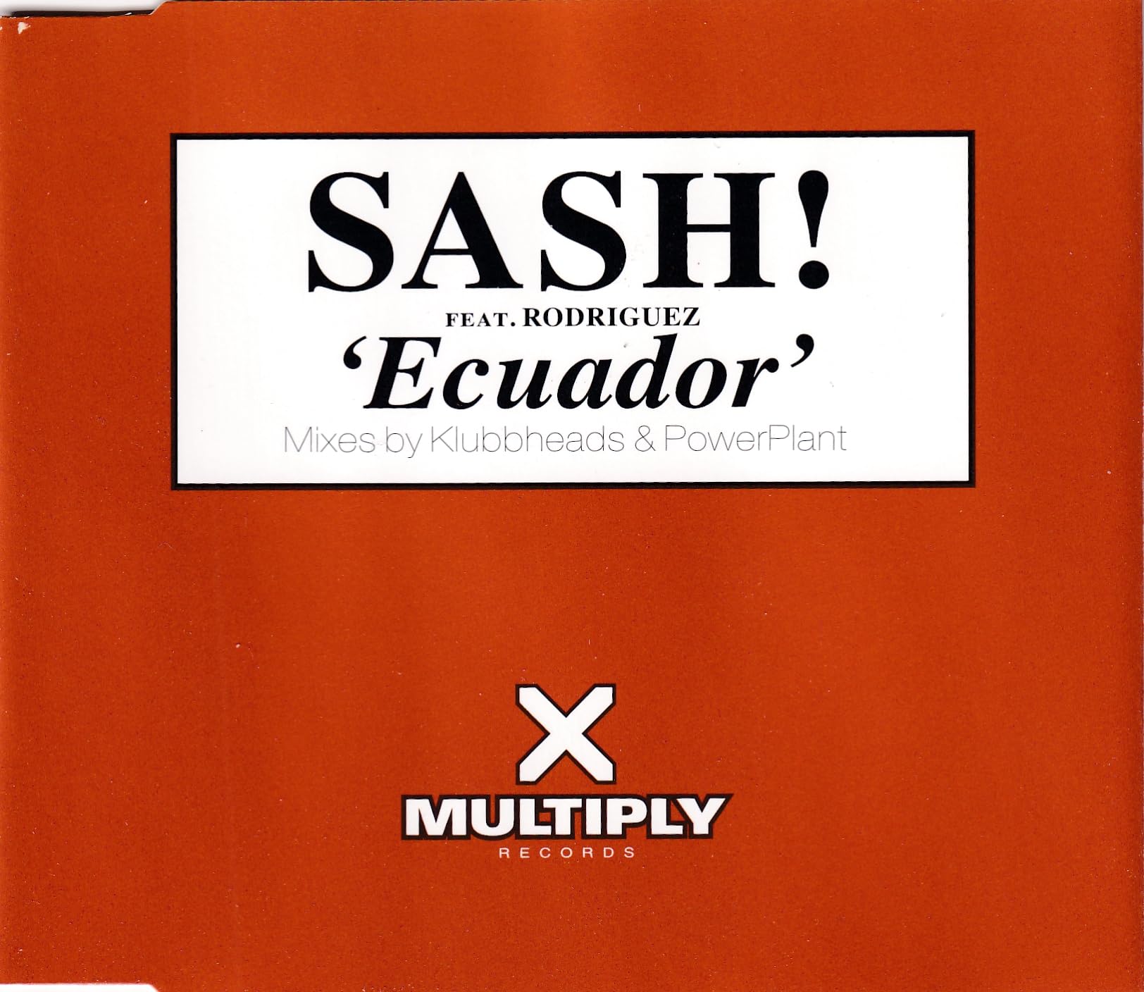 Product Image: SASH FT TJ DAVIS / ECUADOR