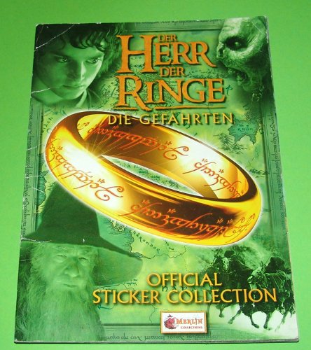 Der Herr der Ringe; Die Gefährten; Official Sticker Collection (Merlin) Books