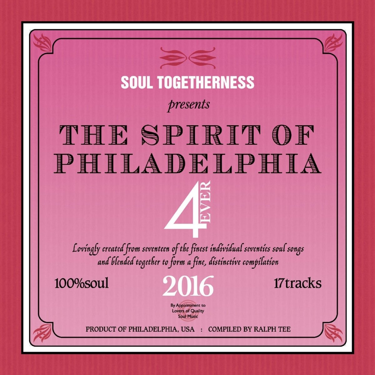 The Spirit of Philadelphia 4 Ever cd