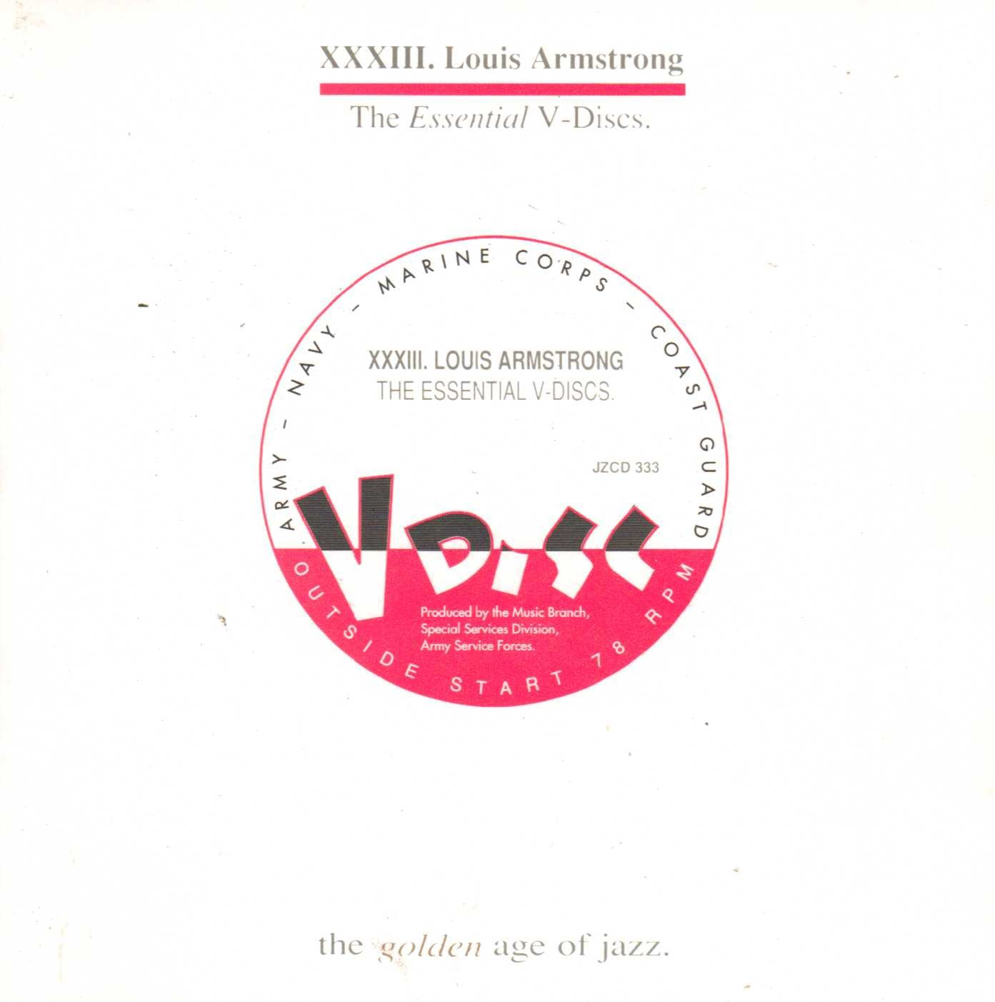 The Essential V-Discs XXXIII (Golden Age of Jazz) Music