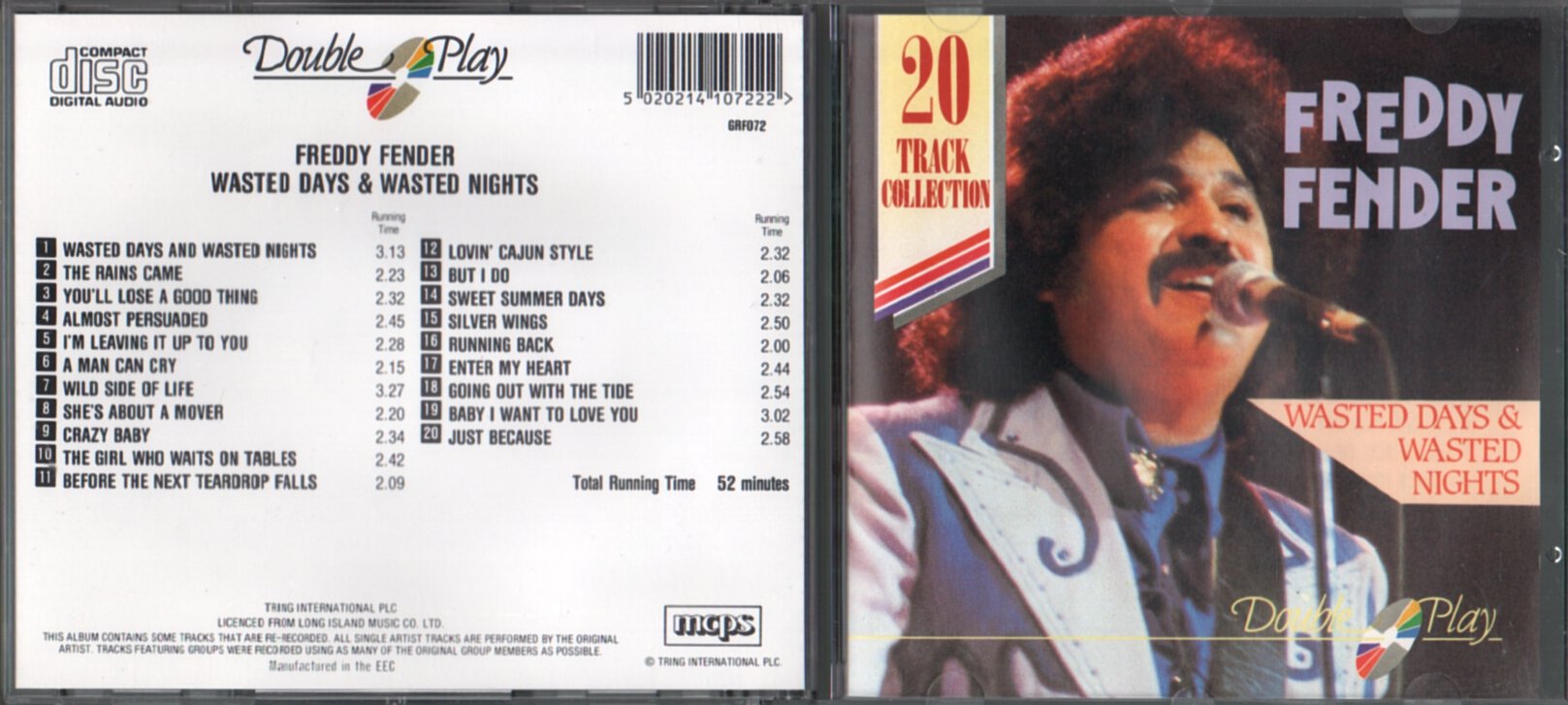 Freddy Fender - Wasted Days and Wasted Nights Music
