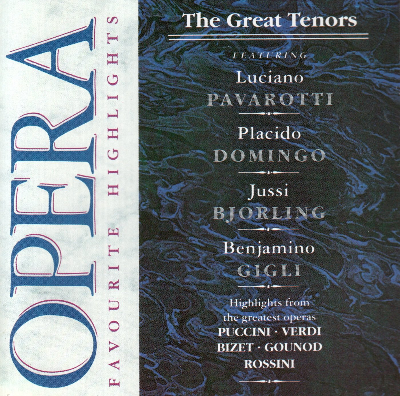Various - Opera Favourite Highlights - Tring International PLC - VAR 059, Tring International PLC - VAR 060, Tring International PLC - VAR 061, Tring International PLC - VAR 062 Music