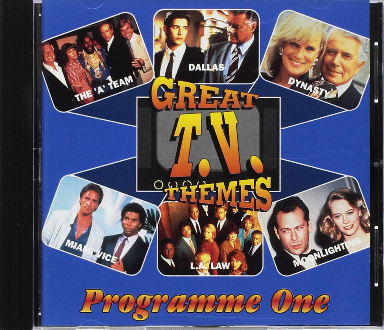 Miami Vice, Cheers, Happy days, Quincy, Charlie's Angels.. Music