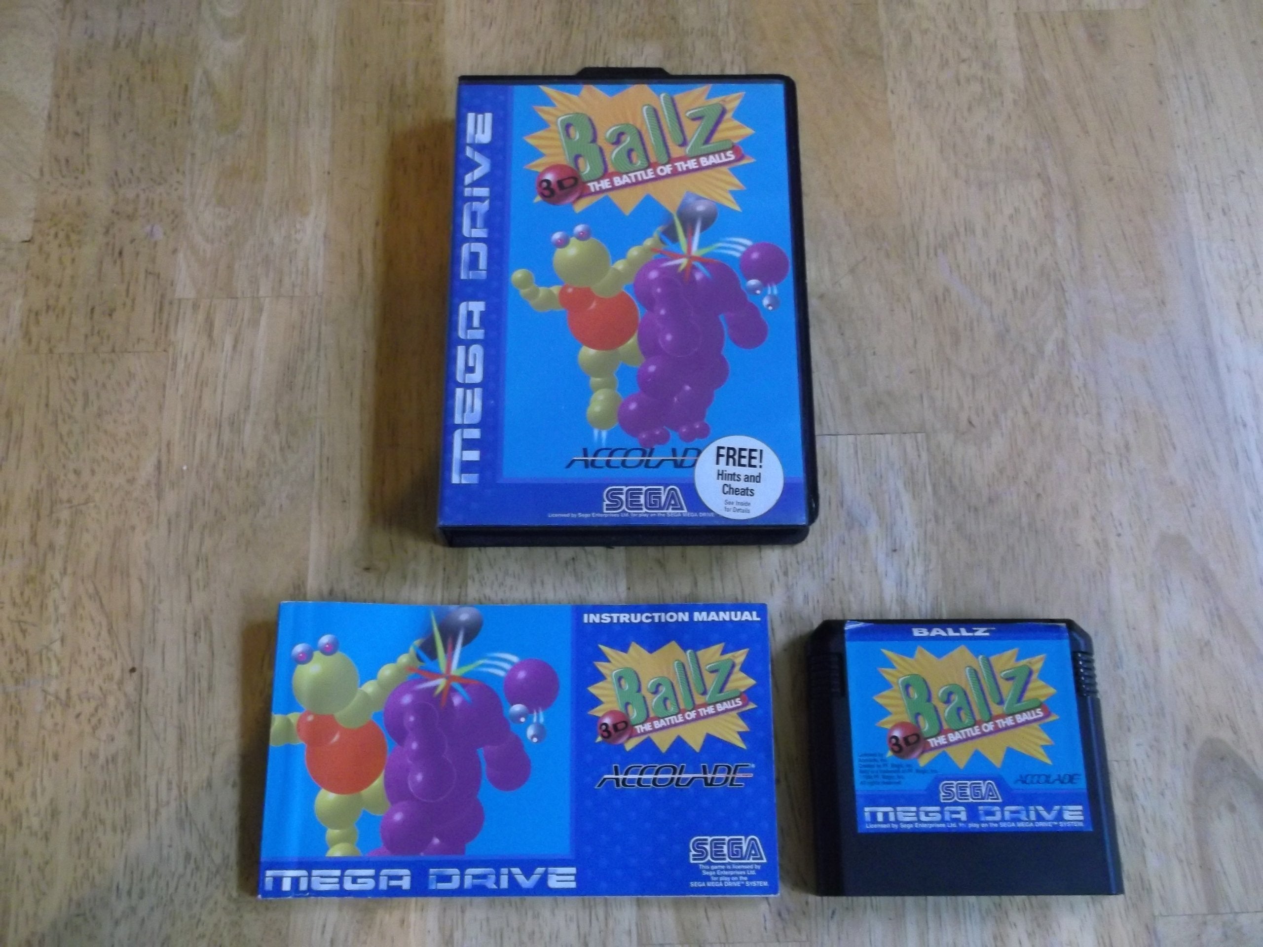 Ballz 3D: The Battle of the Balls (Mega Drive) gebr. Older Consoles