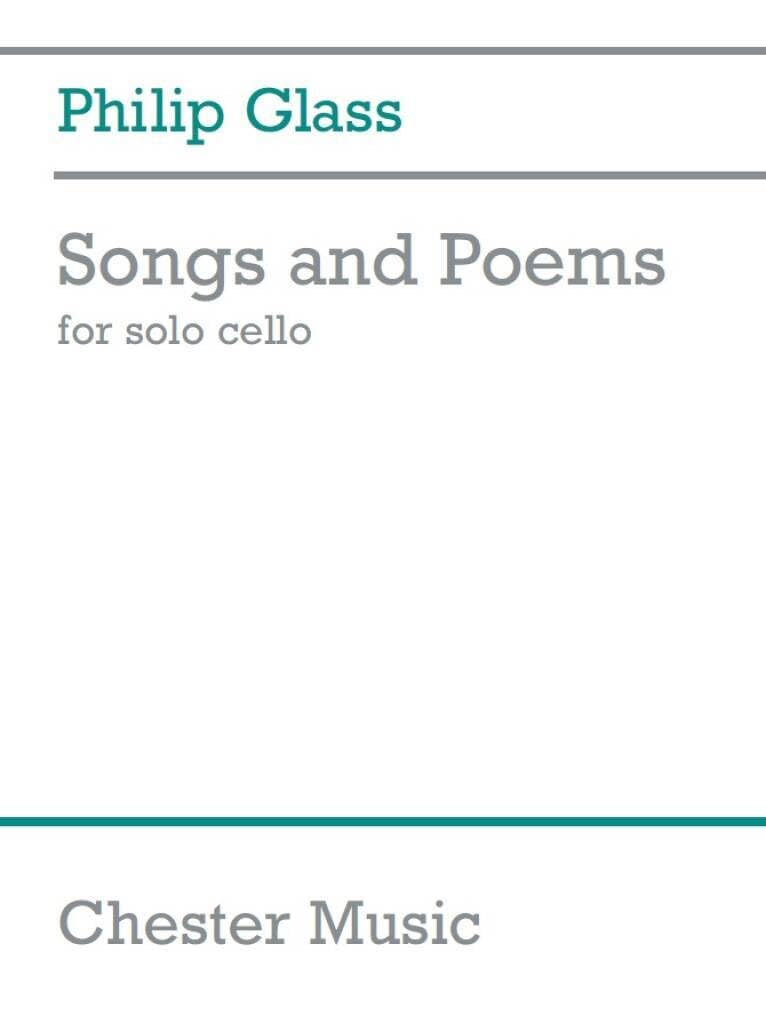 Songs and Poems for Solo Cello Arts & Music