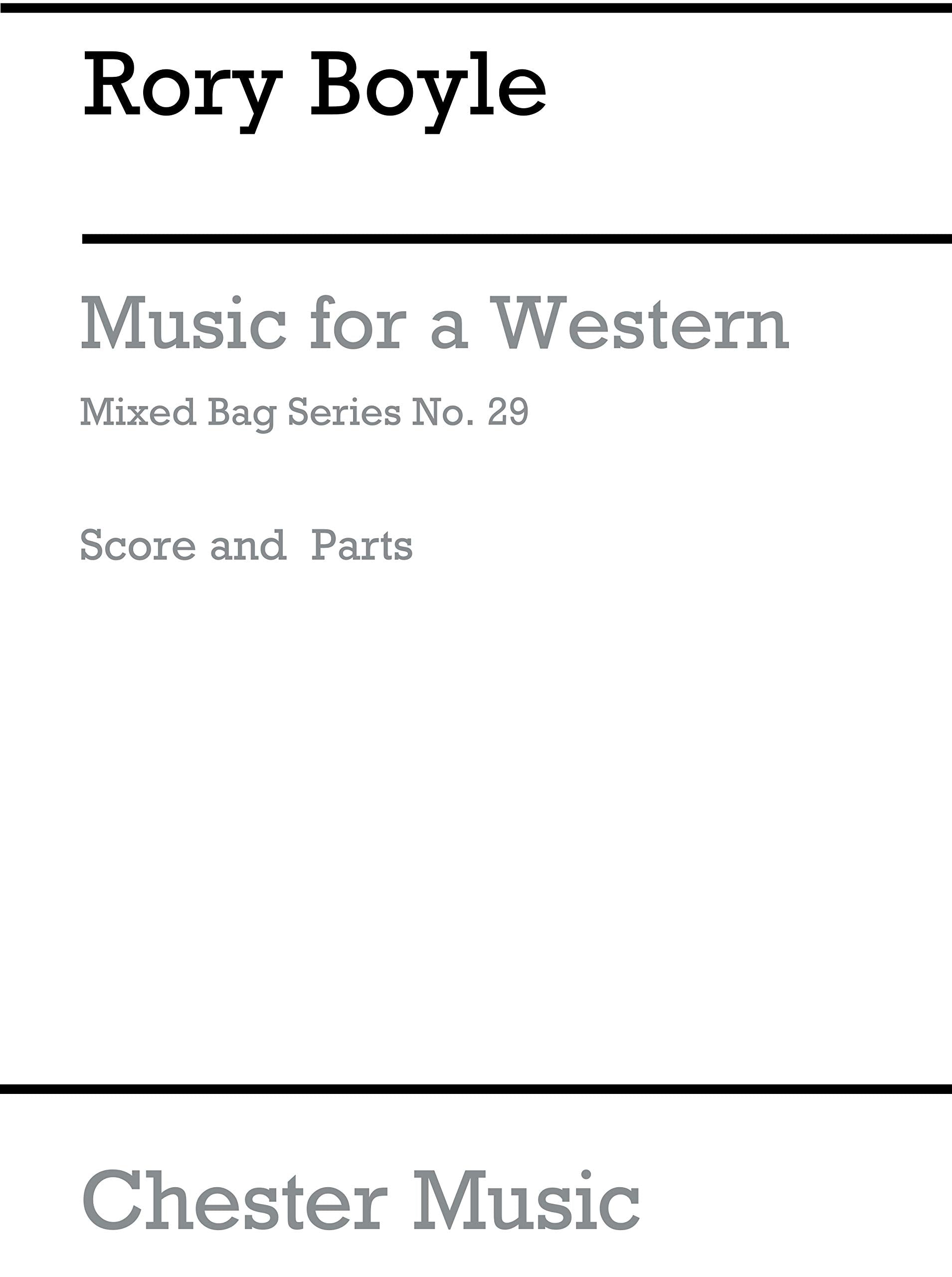 Mixed bag no.29: rory boyle - music for a western book