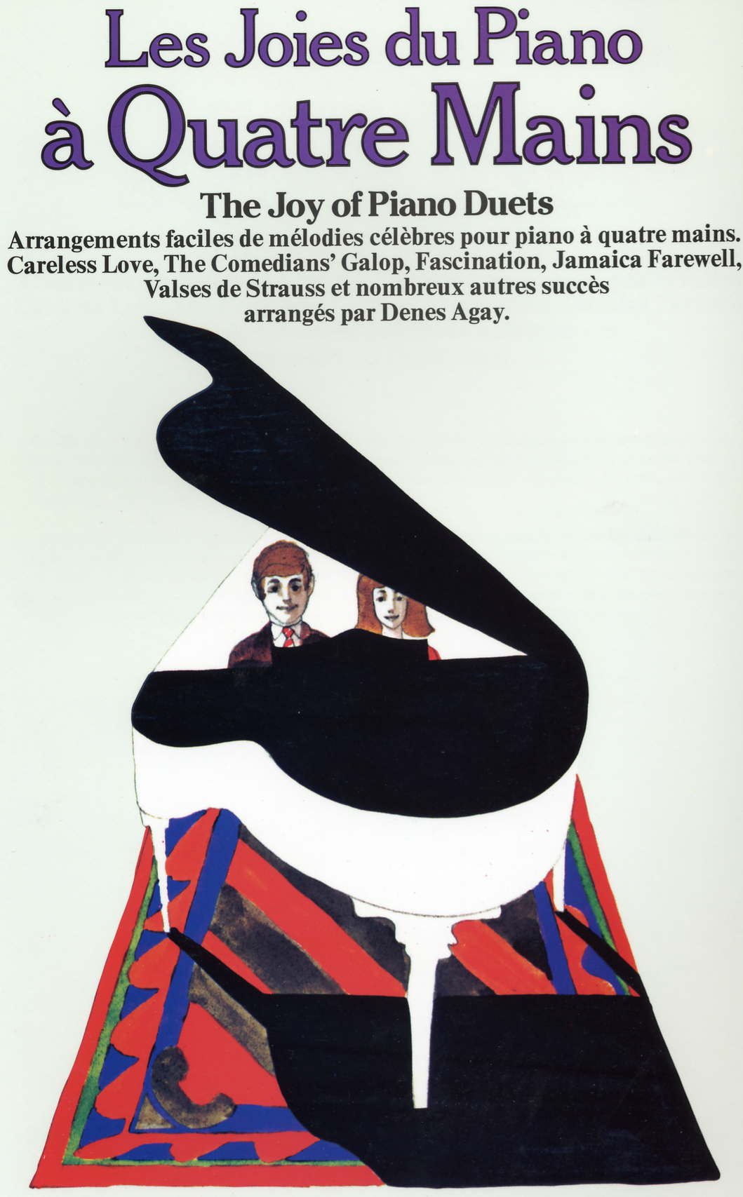les joies du piano à quatre mains - piano book