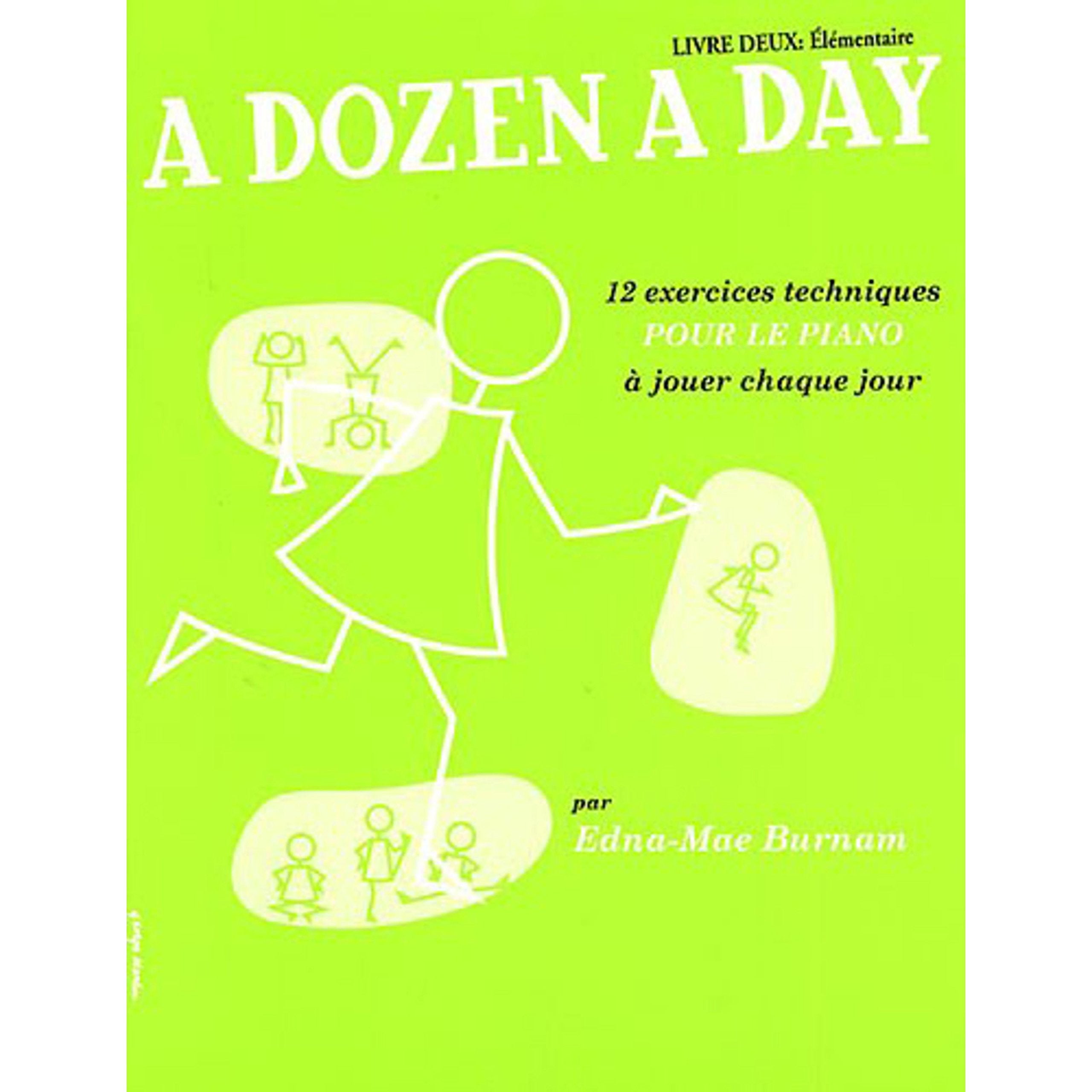 DOZEN A DAY LIVRE 2 FR LMENTAIRE: Livre 2 Elementaire en francais (vert), 12 exercices techniques pour le piano à jouer chaque jour Sheet Music