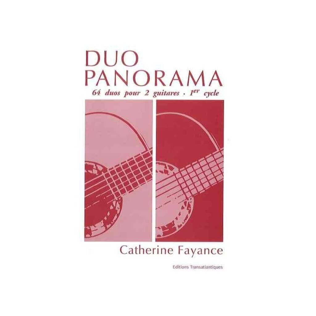 CATHERINE FAYANCE: DUO PANORAMA 64 DUOS 1ER CYCLE Sheet Music