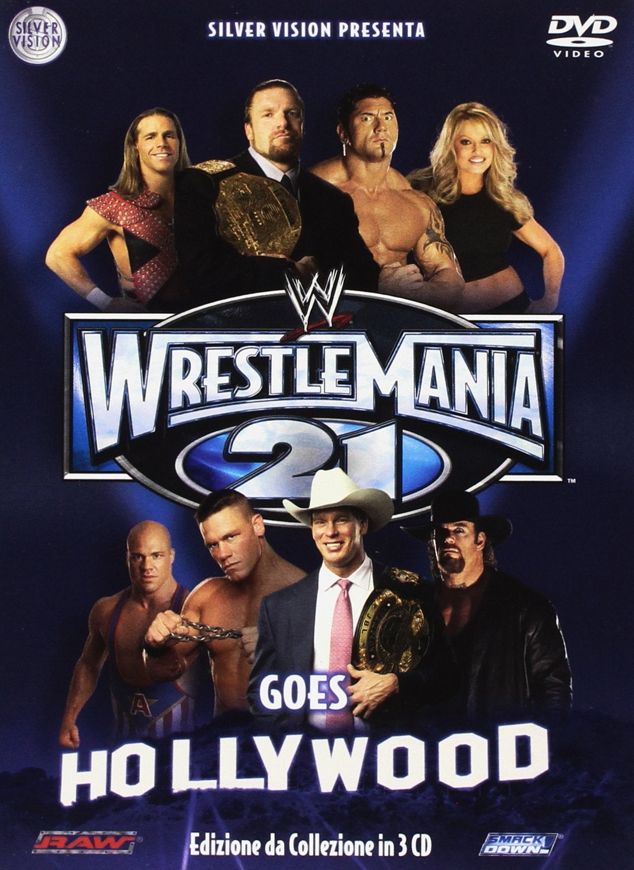 WWE Raw e Smackdown Wrestlemania 21 - DVD, MoviesDVD, Movies dvd