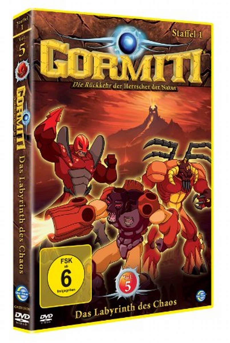 Gormiti - Staffel 1.5: Das Labyrinth des Chaos Box sets