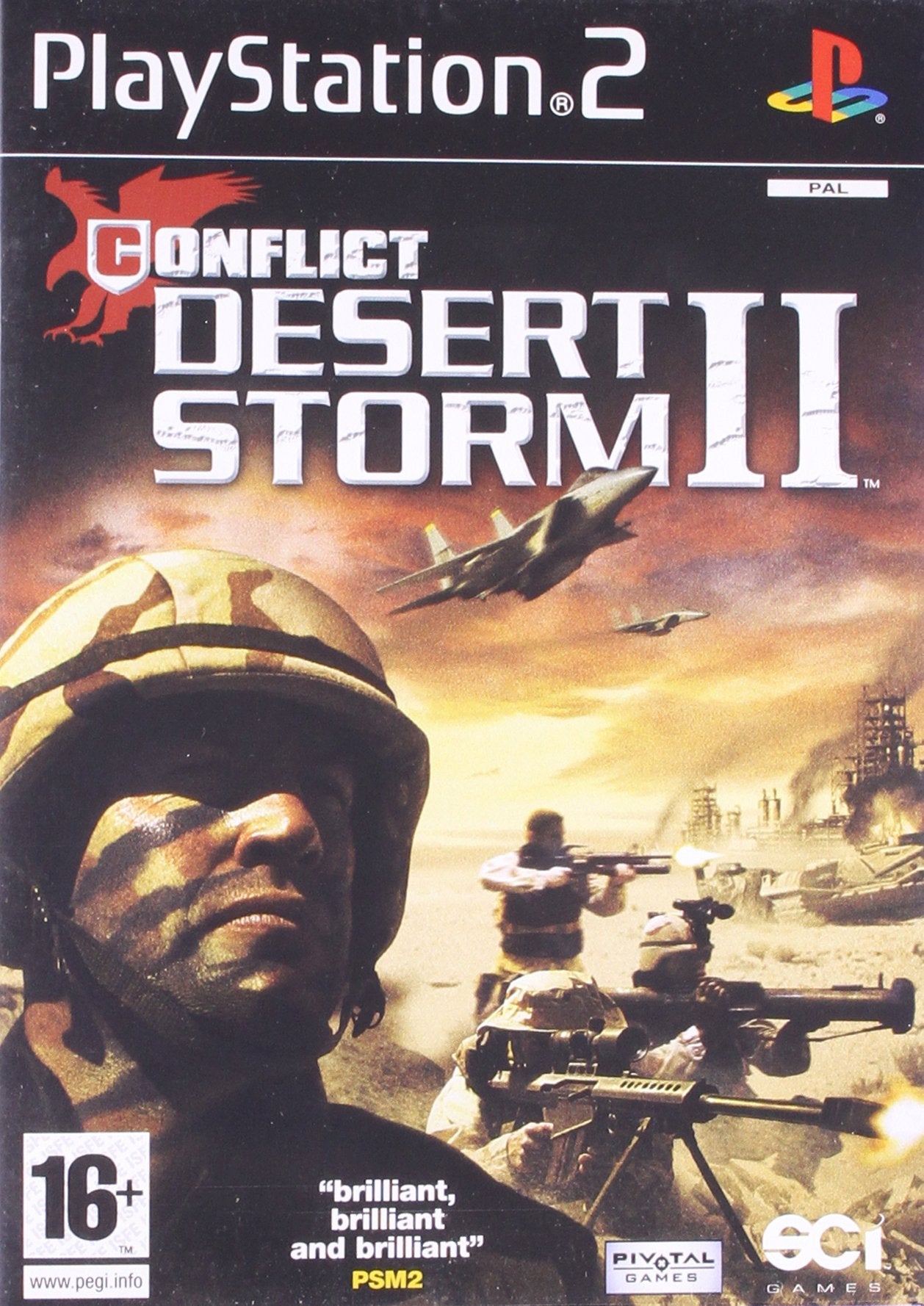 Konflikt: Desert Storm II (PS2) von Eidos (begriffsklärung) Games
