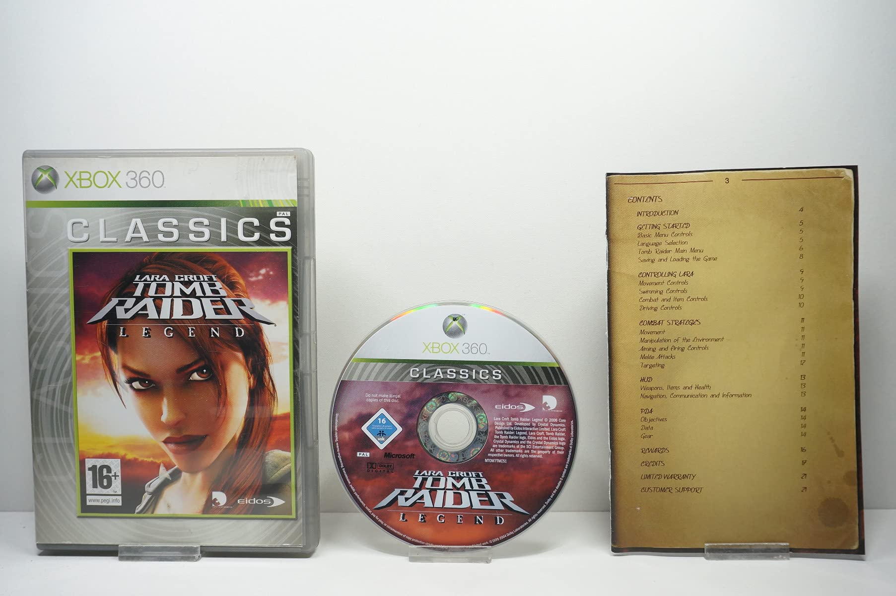 Lara Croft Tomb Raider Legend Game (Classics) XBOX 360 Xbox 360