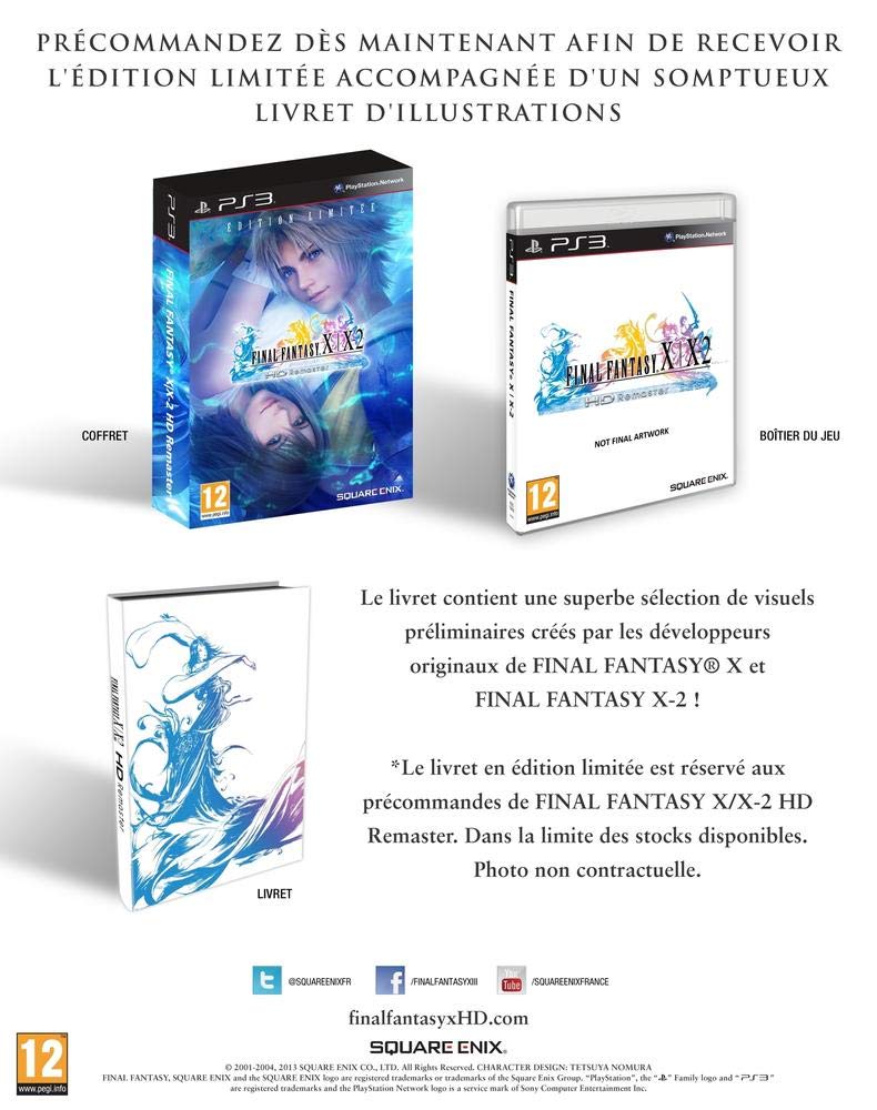 Final Fantasy X/X-2 HD Remaster - édition limitée game