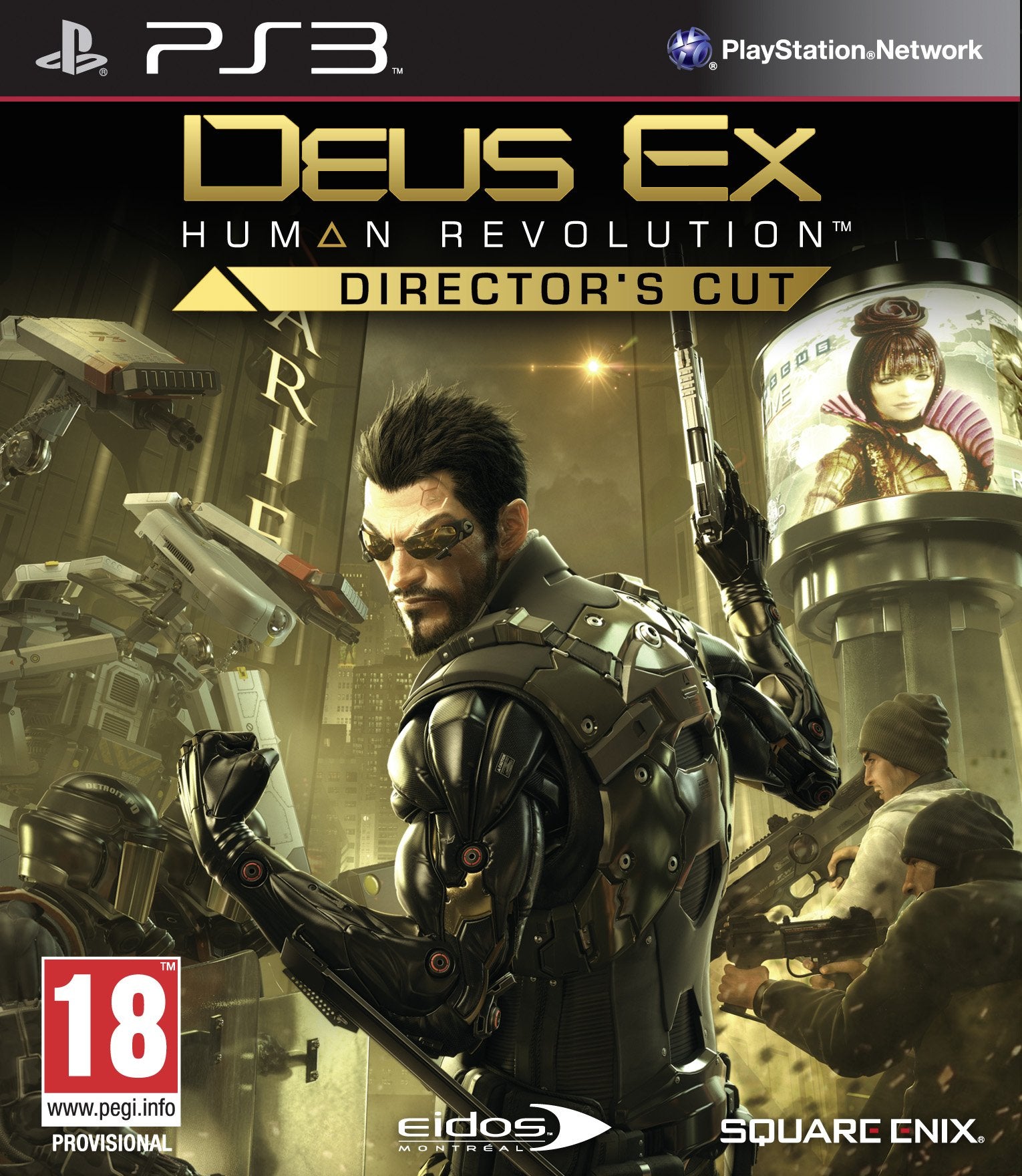 NEW & SEALED! Deus Ex Human Revolution Directors Cut Sony Playstation 3 PS3 Game PlayStation 3