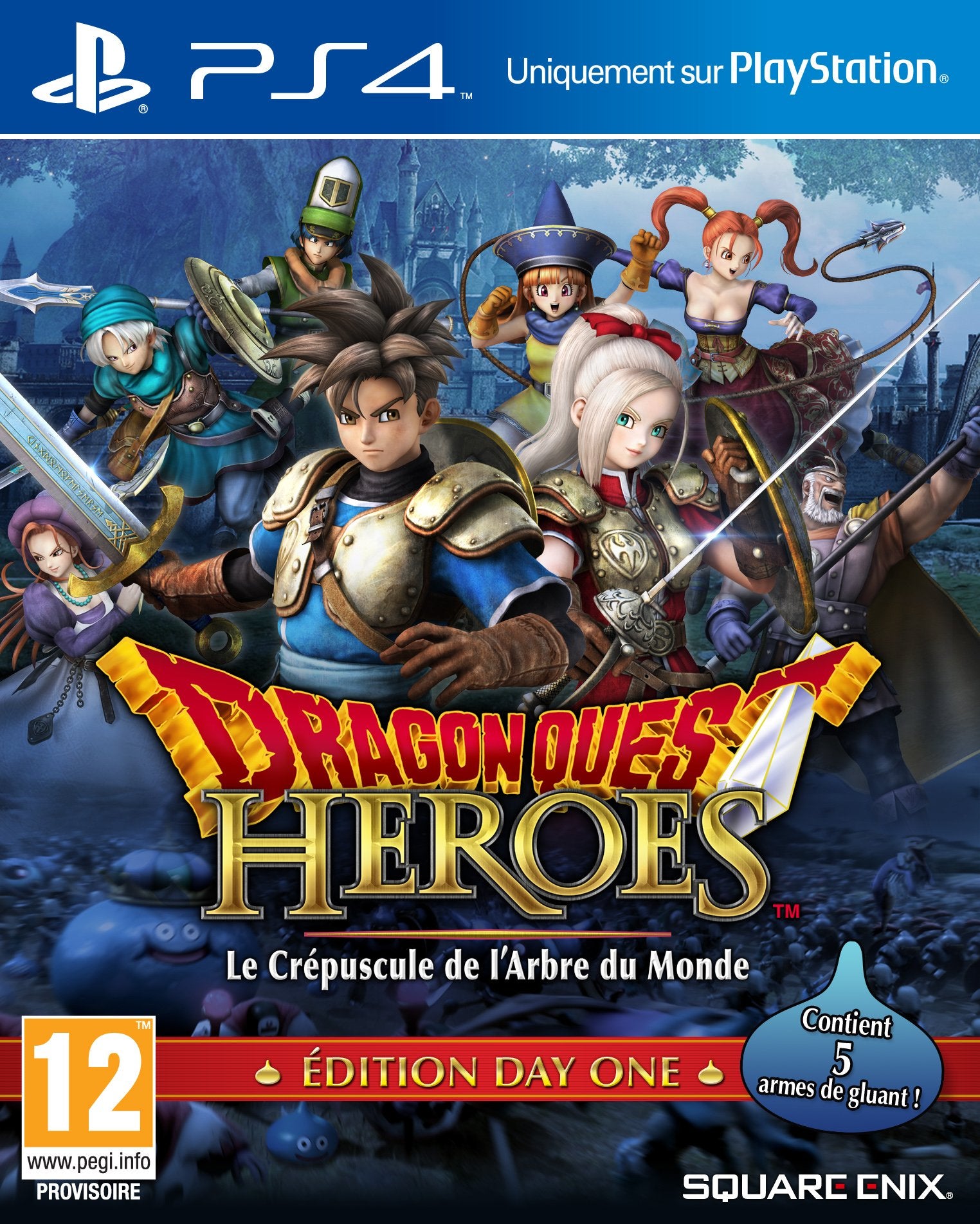 Dragon Quest Heroes : le crépuscule de l'arbre du monde - édition day one game