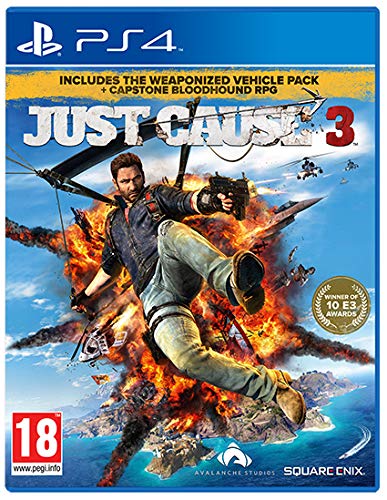 Just Cause 3 - PS4 - Vehicle Pack + Capstone Bloodhound RPG game