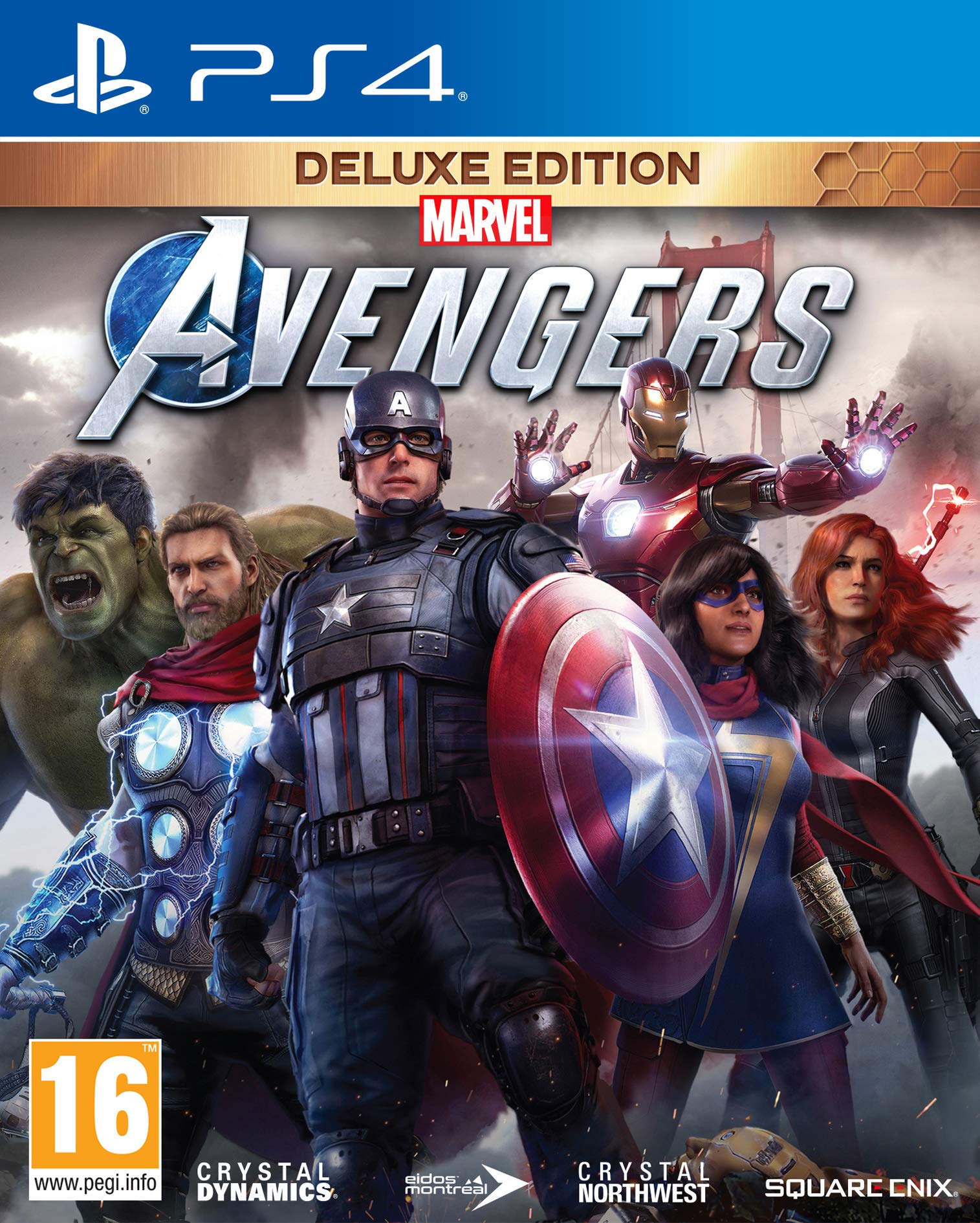 Square Enix Marvel's Avengers Deluxe Edition (inkl. kostenloses Upgrade auf PS5) (PS4) (PEGI-AT) PlayStation 4