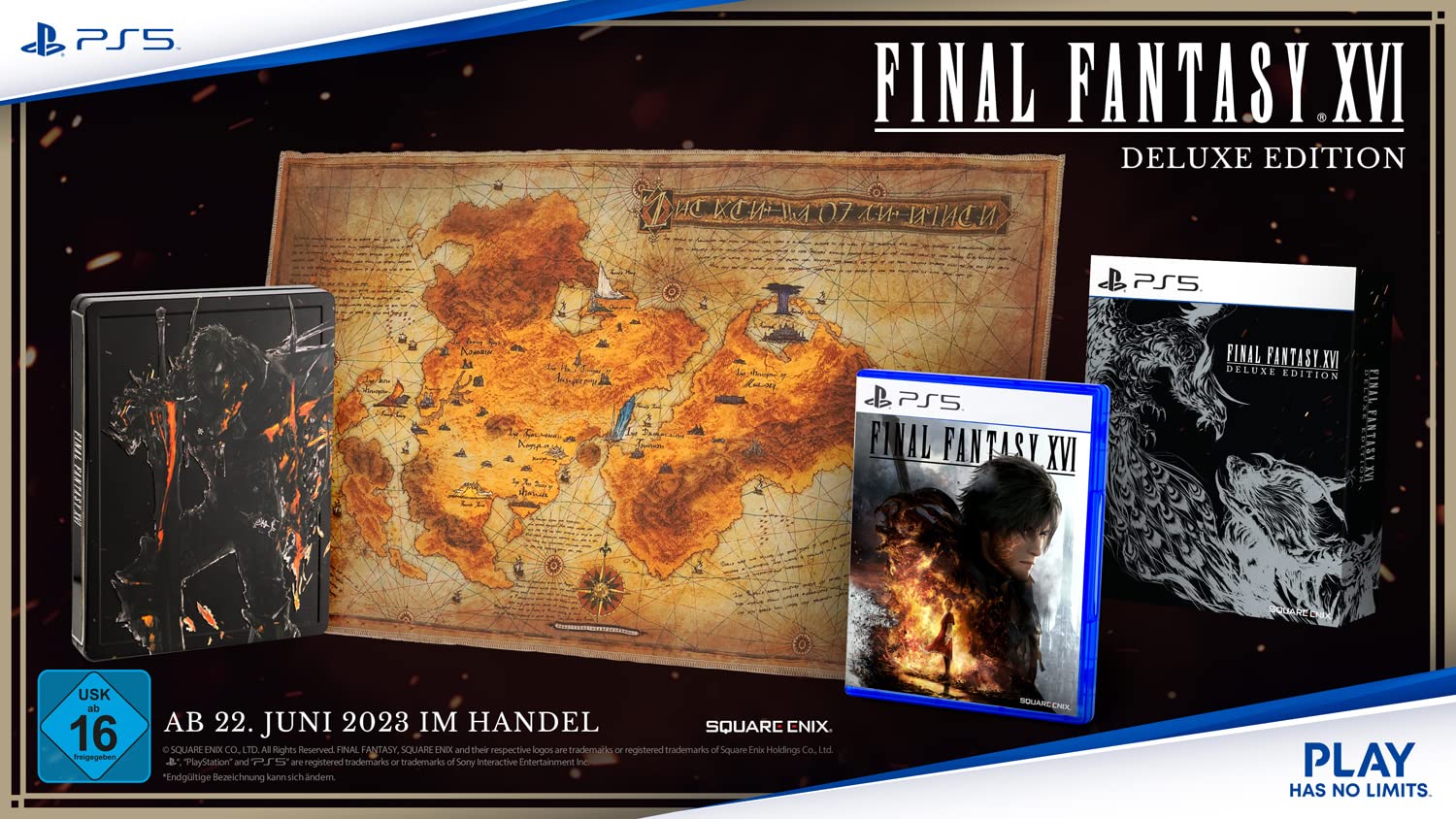 Final Fantasy XVI Deluxe Edition PlayStation 5