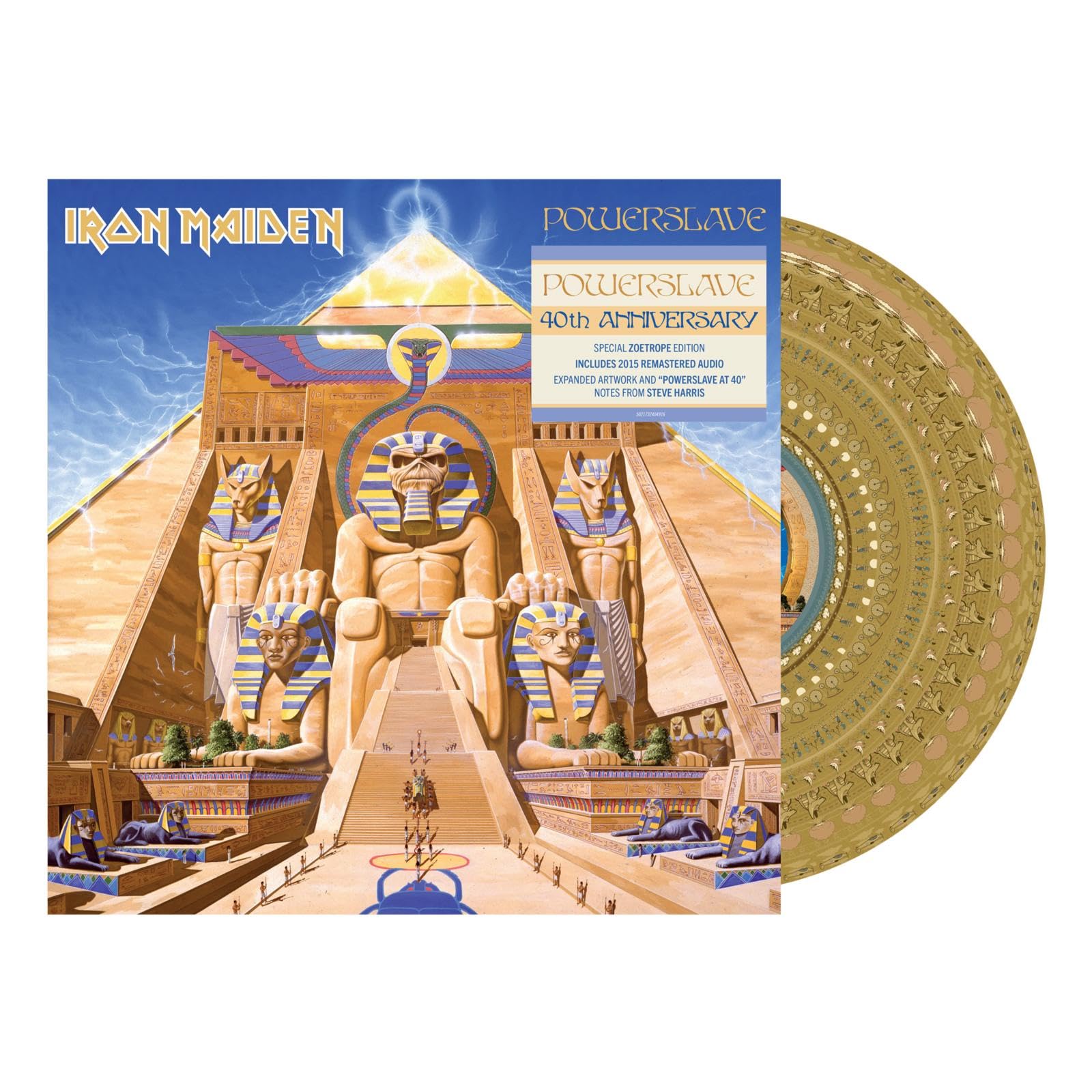 Powerslave (40th Anniversary Limited Edition Zoetrope Vinyl) Rock