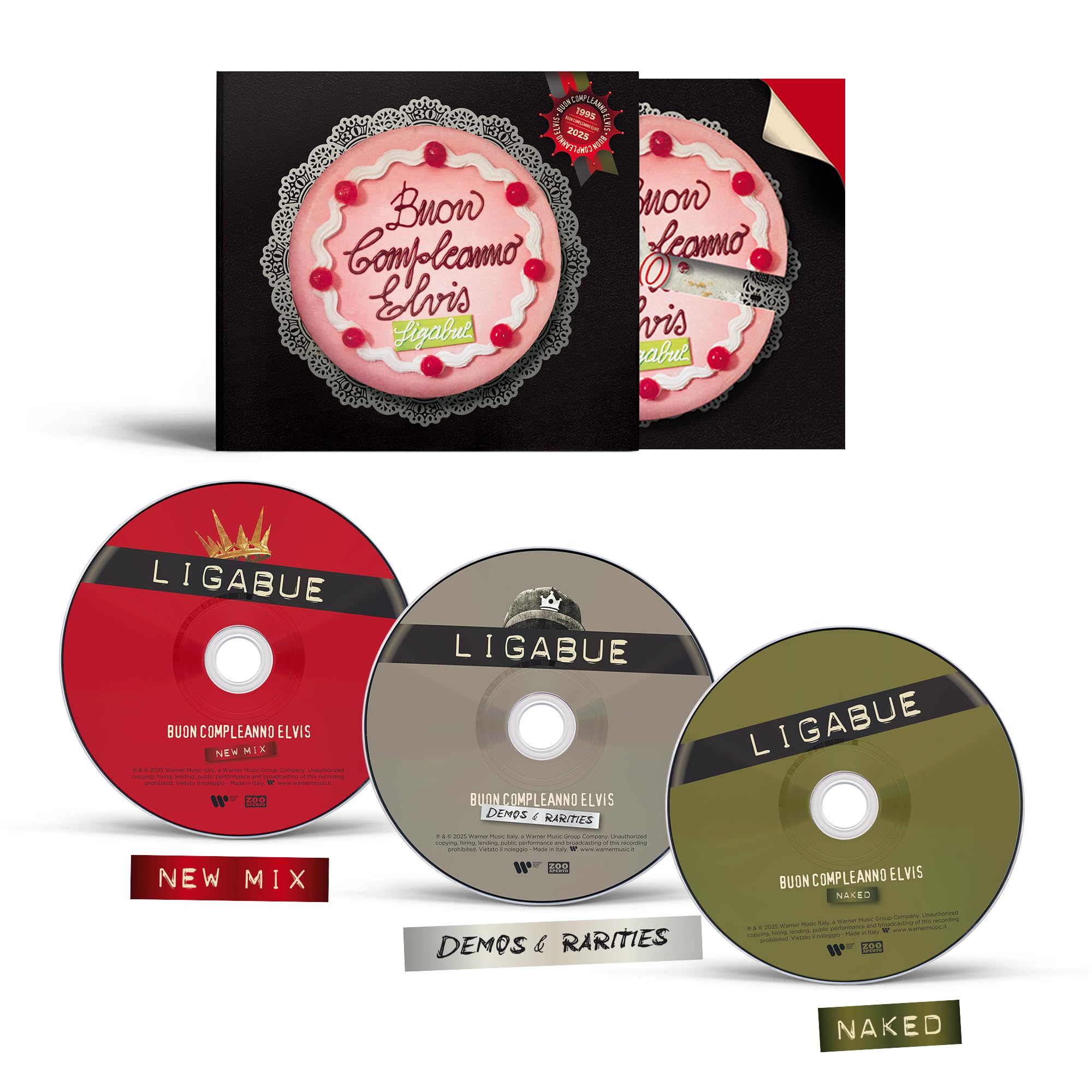 Buon Compleanno Elvis 1995-2025 (Standard Edition 3 CD) Pop
